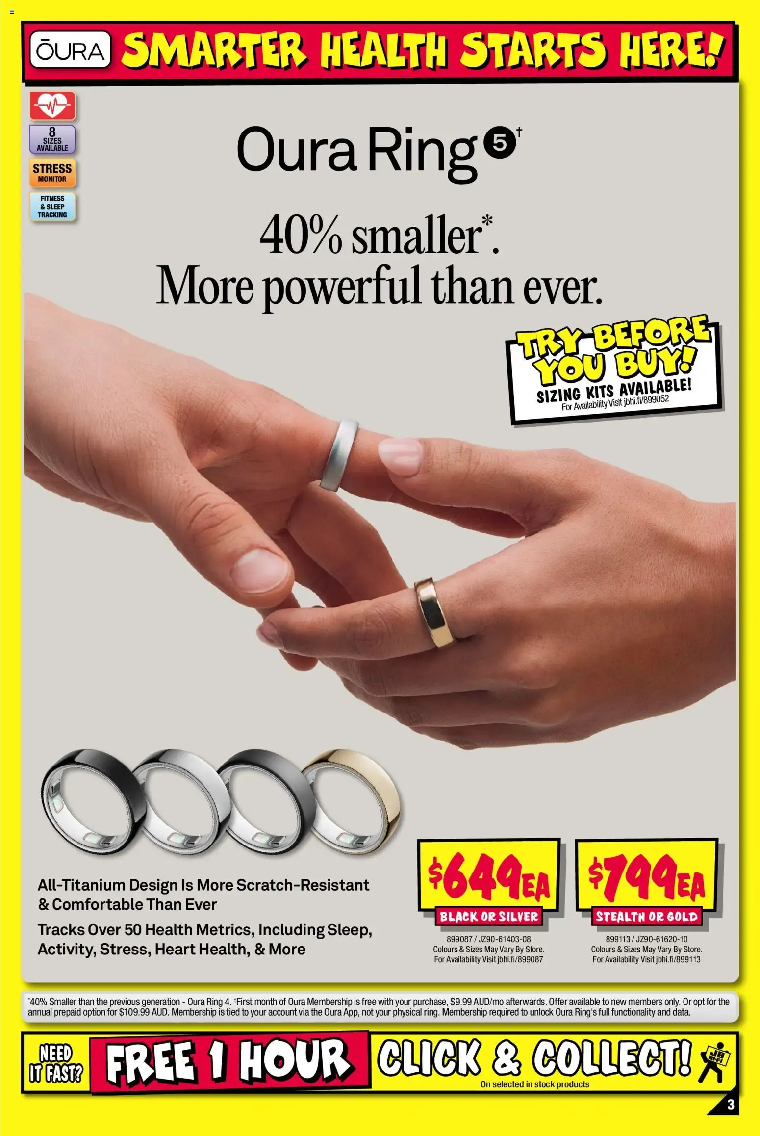 JB Hi-Fi Deals for Dad! Fitness, Wearables & Outdoor! - Catalogue valid from 24 August to 6 September 2026 - page 3