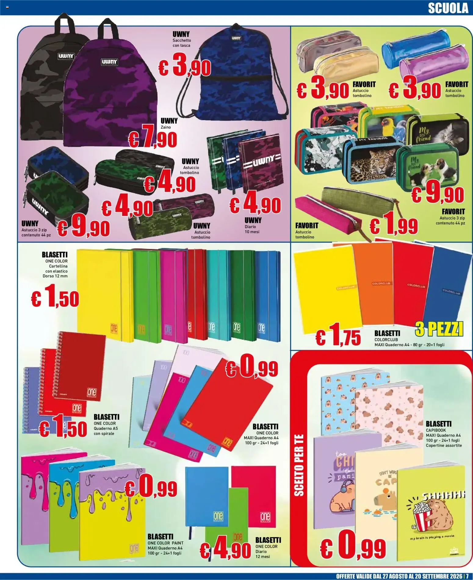 LA SCUOLA DEL RISPARMIO Casalandia da 27 agosto a 20 settembre di 2026 - Pagina del volantino 7