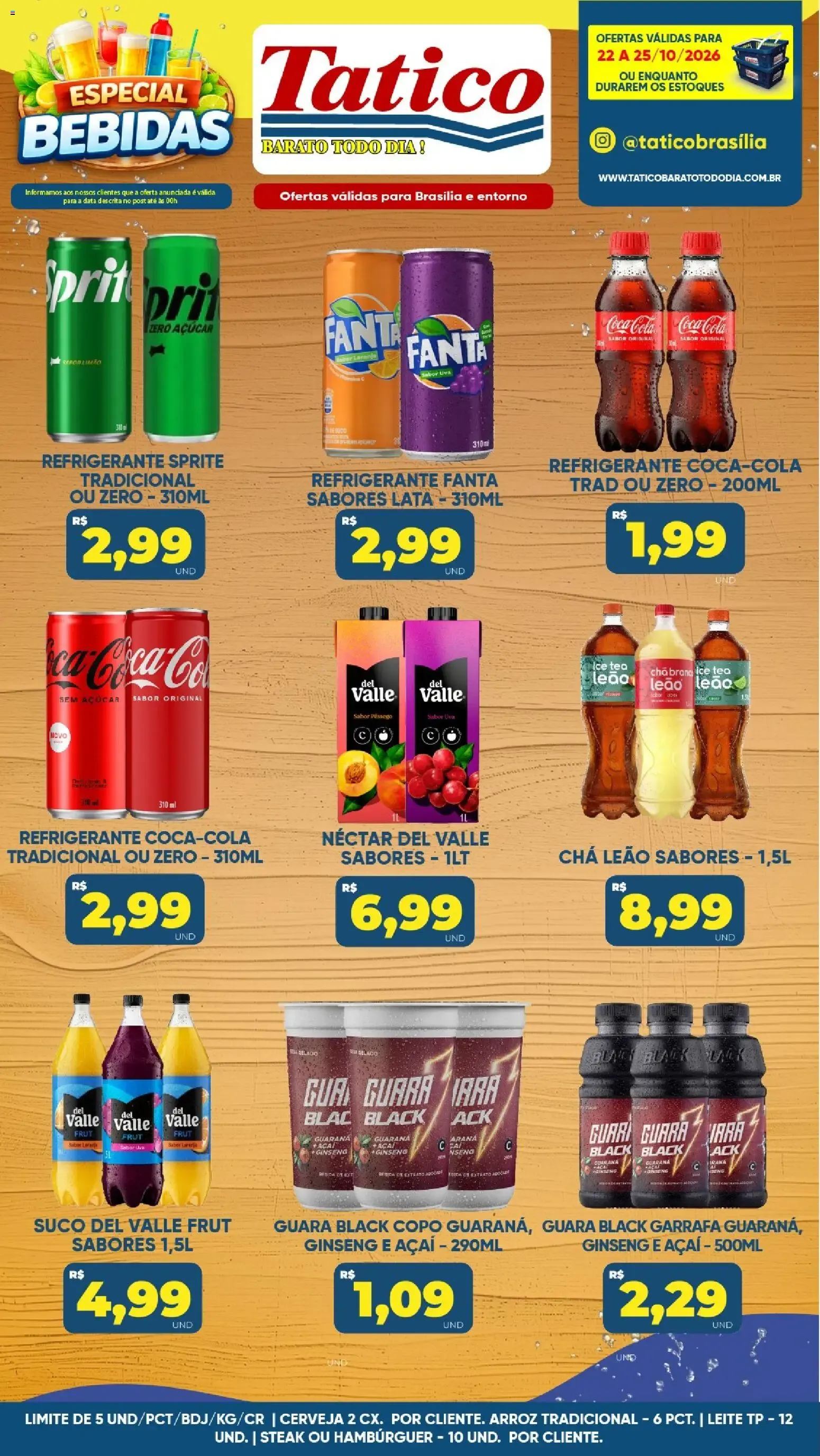 Encarte de Tatico ofertas Fim de Semana de 22/10/2026 | Promoções Online 22 de outubro até 25 de outubro 2026 - Pagina 9