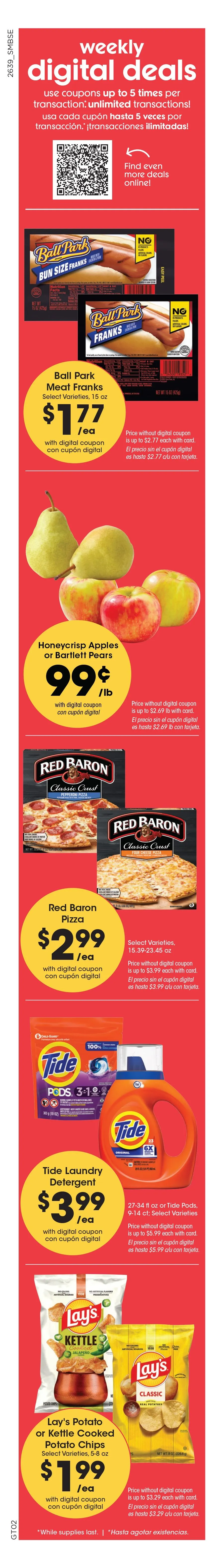 Weekly ad Current Smith's leaflet valid from Wednesday 10/28/2026 to Tuesday 11/03/2026 from October 28 to November 3 2026 - Page 2