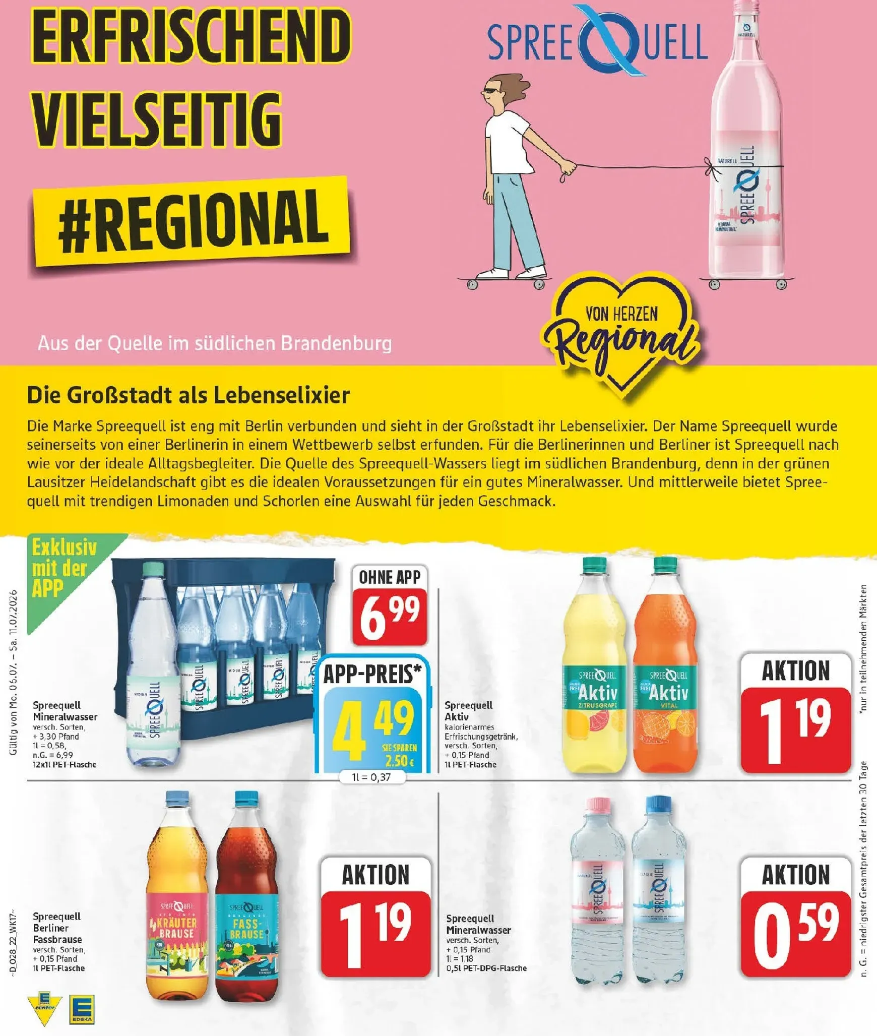 Edeka Prospekt – von Montag 06.07.2026 bis Samstag 11.07.2026 von 6. Juli bis 11. Juli 2026 - Prospekt seite 22