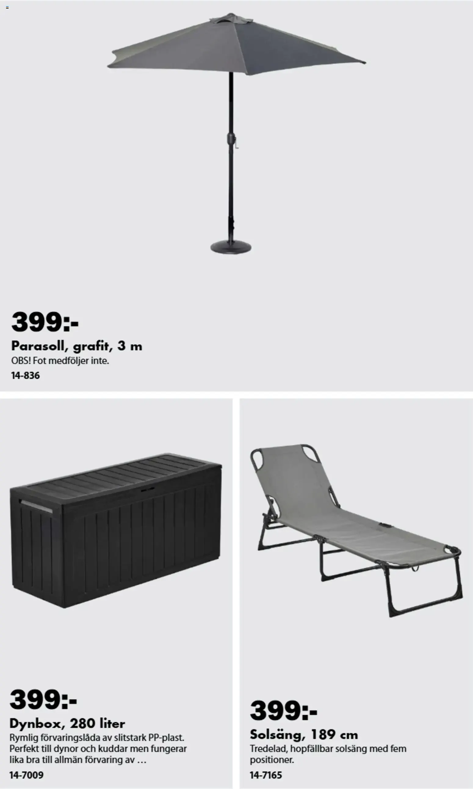 Biltema erbjudanden från 01/06/2026 - 30/06/2026 > Reklamblad nuvarande rabatter från 1 juni till 30 juni 2026 - Reklamblad sidor 3