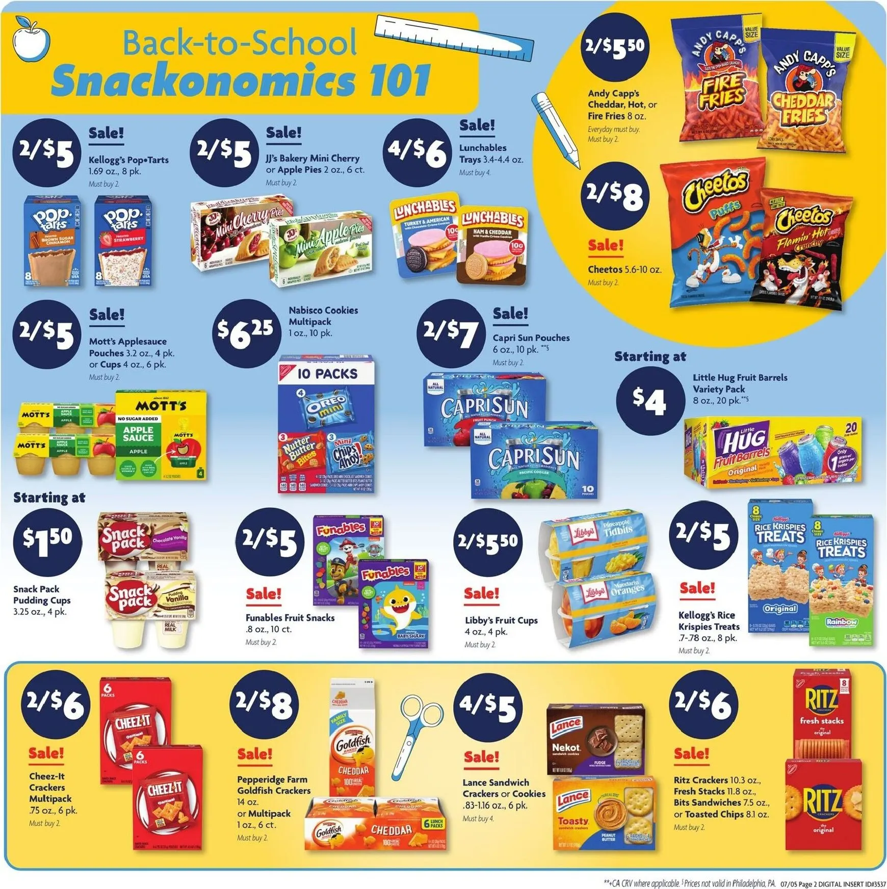 Weekly ad Current Family Dollar leaflet valid from Sunday 07/05/2026 to Sunday 07/12/2026 from July 5 to July 11 2026 - Page 2