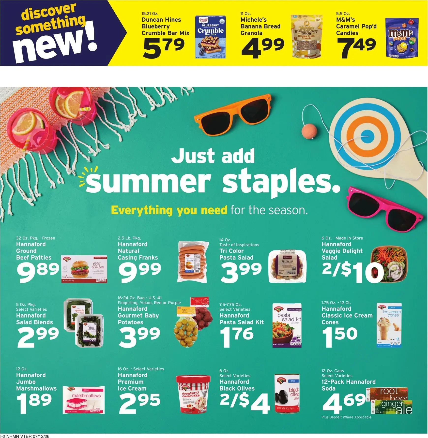 Weekly ad Current Hannaford leaflet valid from Sunday 07/12/2026 to Saturday 07/18/2026 from July 12 to July 18 2026 - Page 10