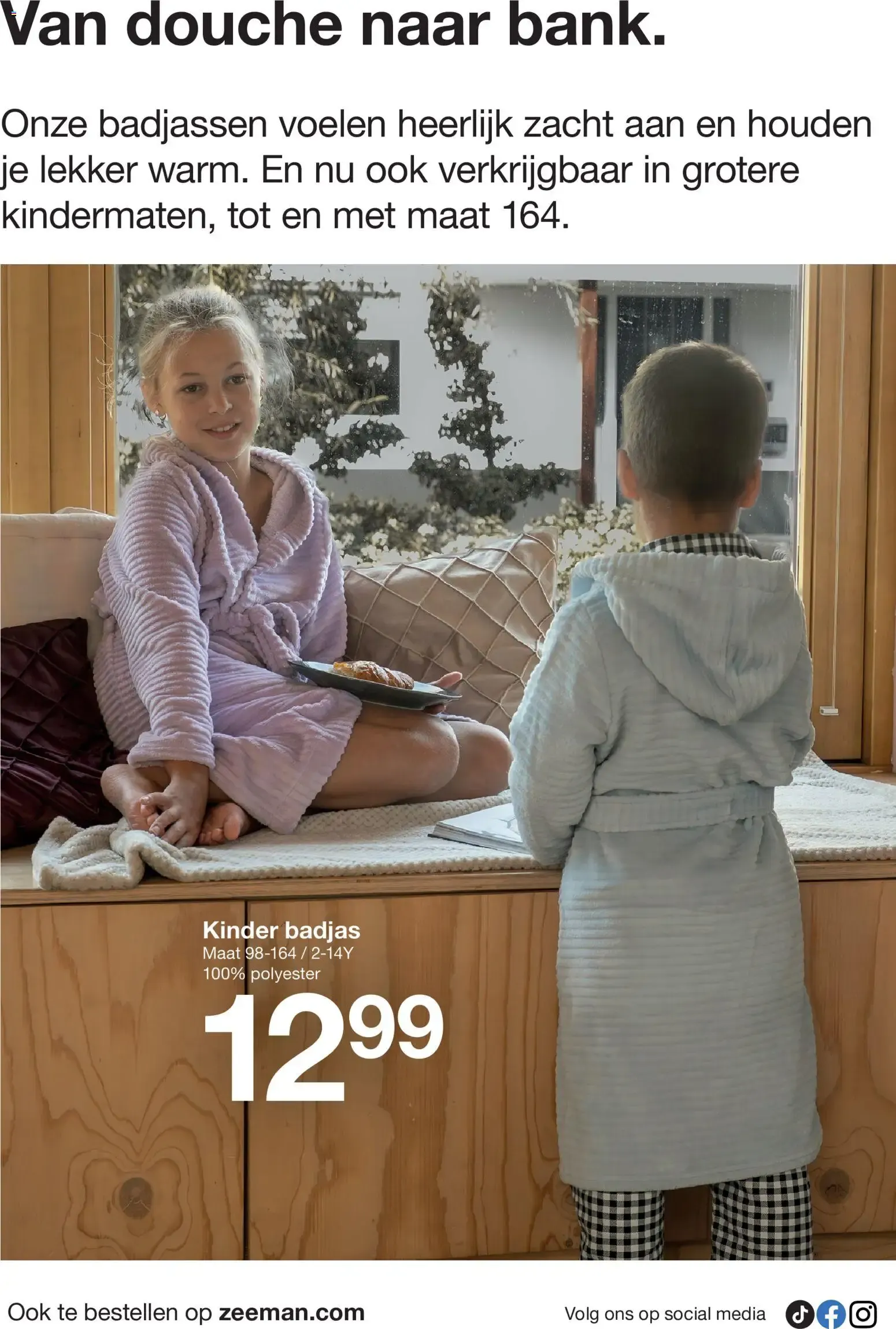 Deze week: warme pyjama's voor iedereen. van 24 oktober tot 6 november 2026 - Folder pagina 16