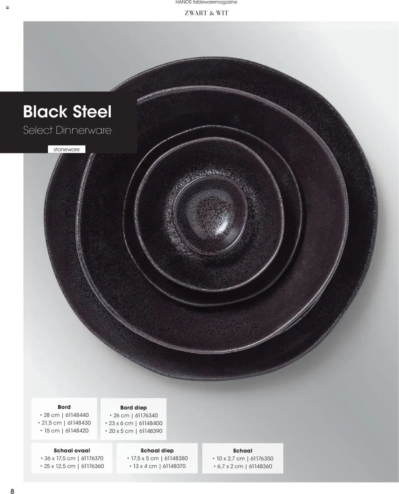 Hét TABLEWARE magazine voor de horeca van 1 september tot 31 december 2026 - Folder pagina 8