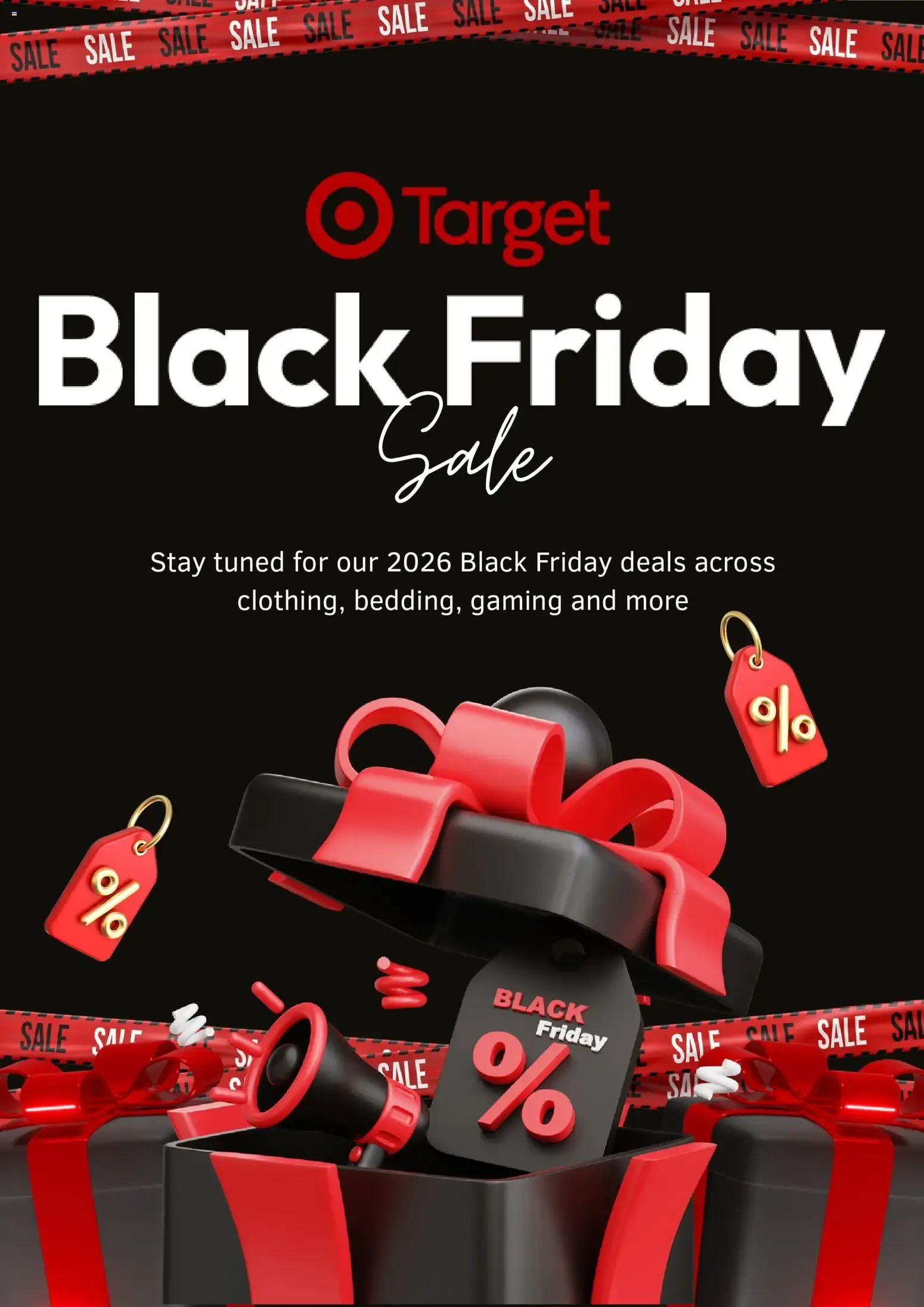 Target Black Friday Sale - Catalogue valid from 19 October to 27 November 2026 - page 1