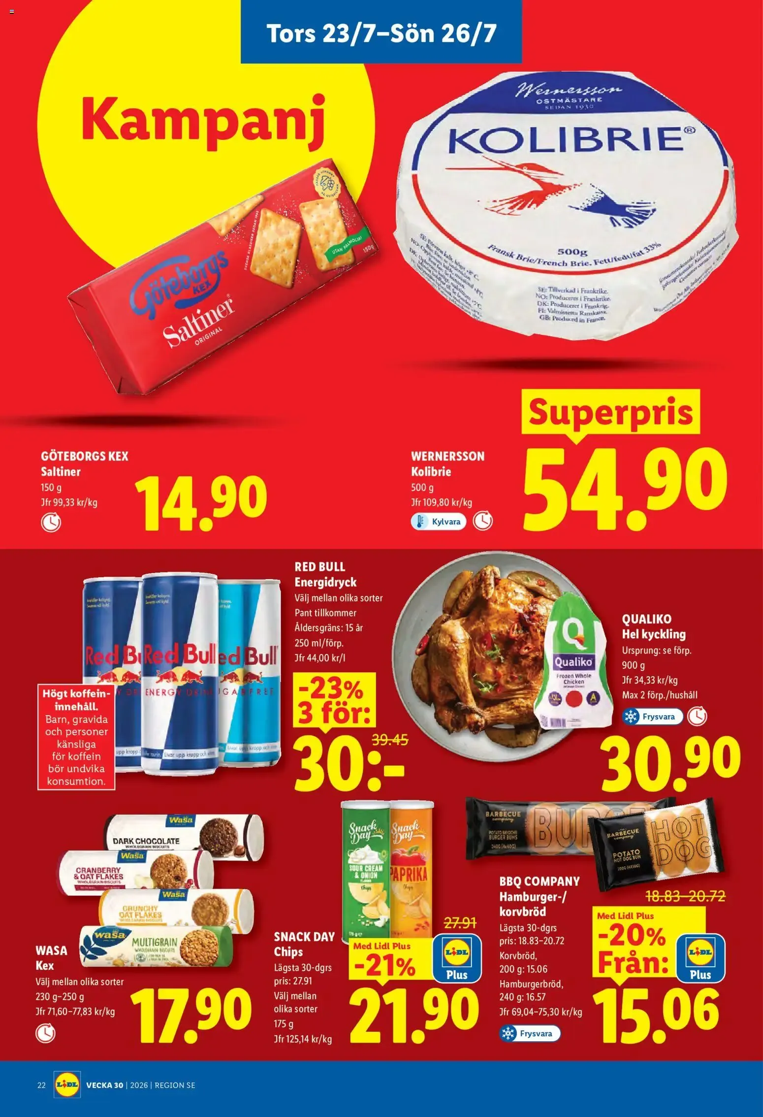 Lidl erbjudanden från 20/07/2026 - 26/07/2026 > Reklamblad nuvarande rabatter från 20 juli till 26 juli 2026 - Reklamblad sidor 27