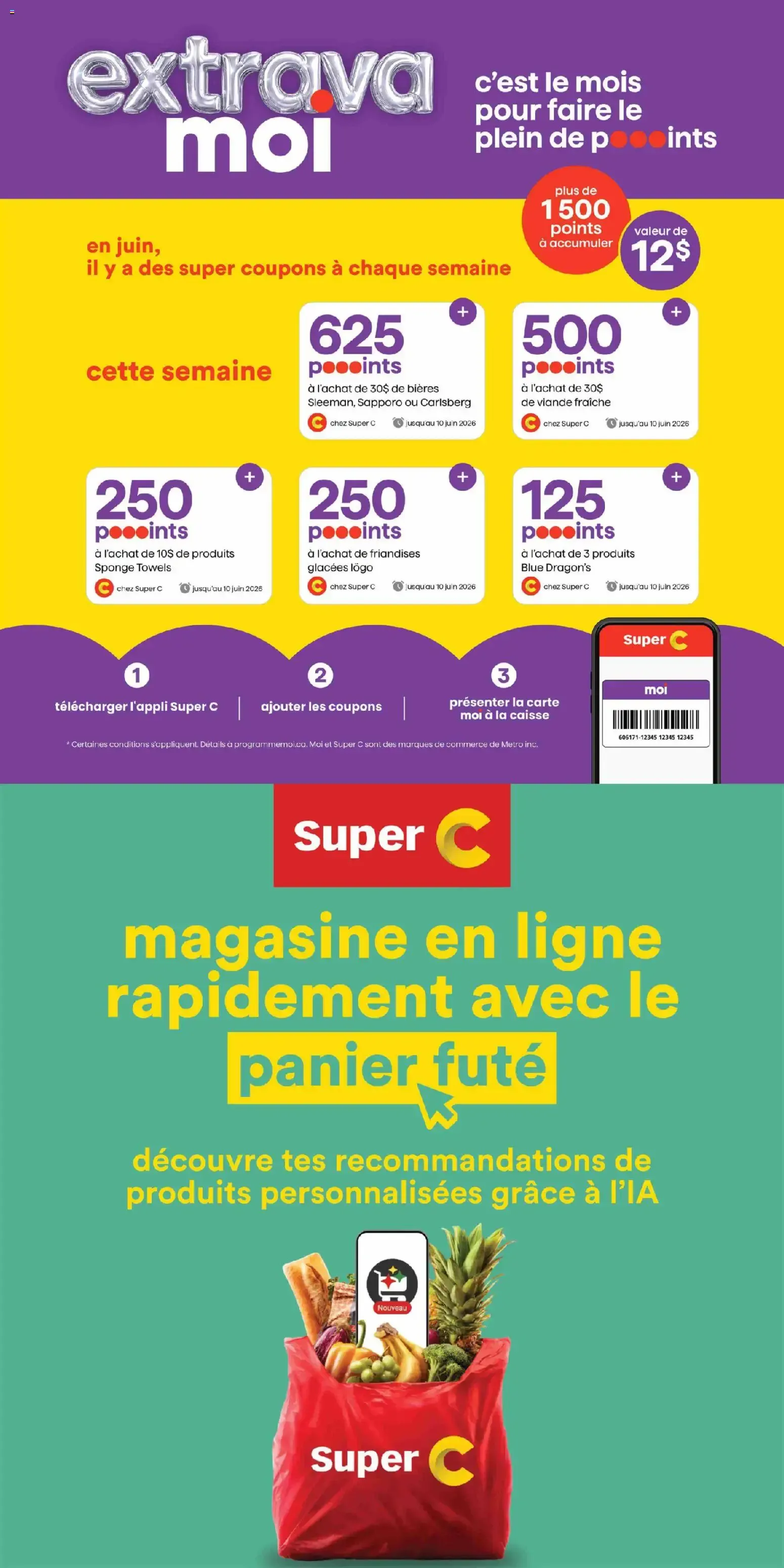Super C weekly flyer / circulaire from June 4 to June 10 2026 - flyer page 9