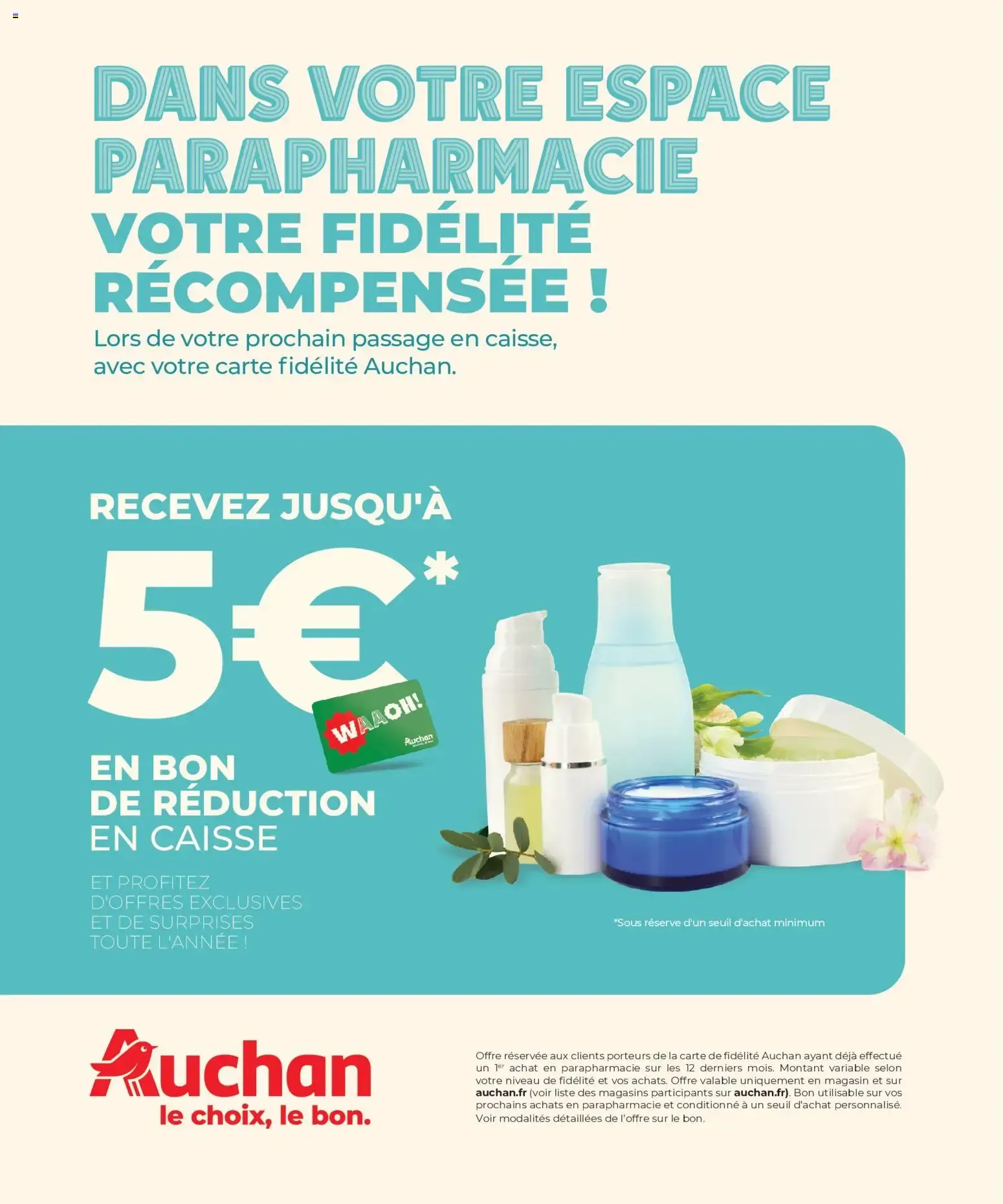 Auchan Parapharmacie, beauté à partir du 02/06/2026 - promo en ligne du 2 juin au 24 juin 2026 - Catalogue page 16