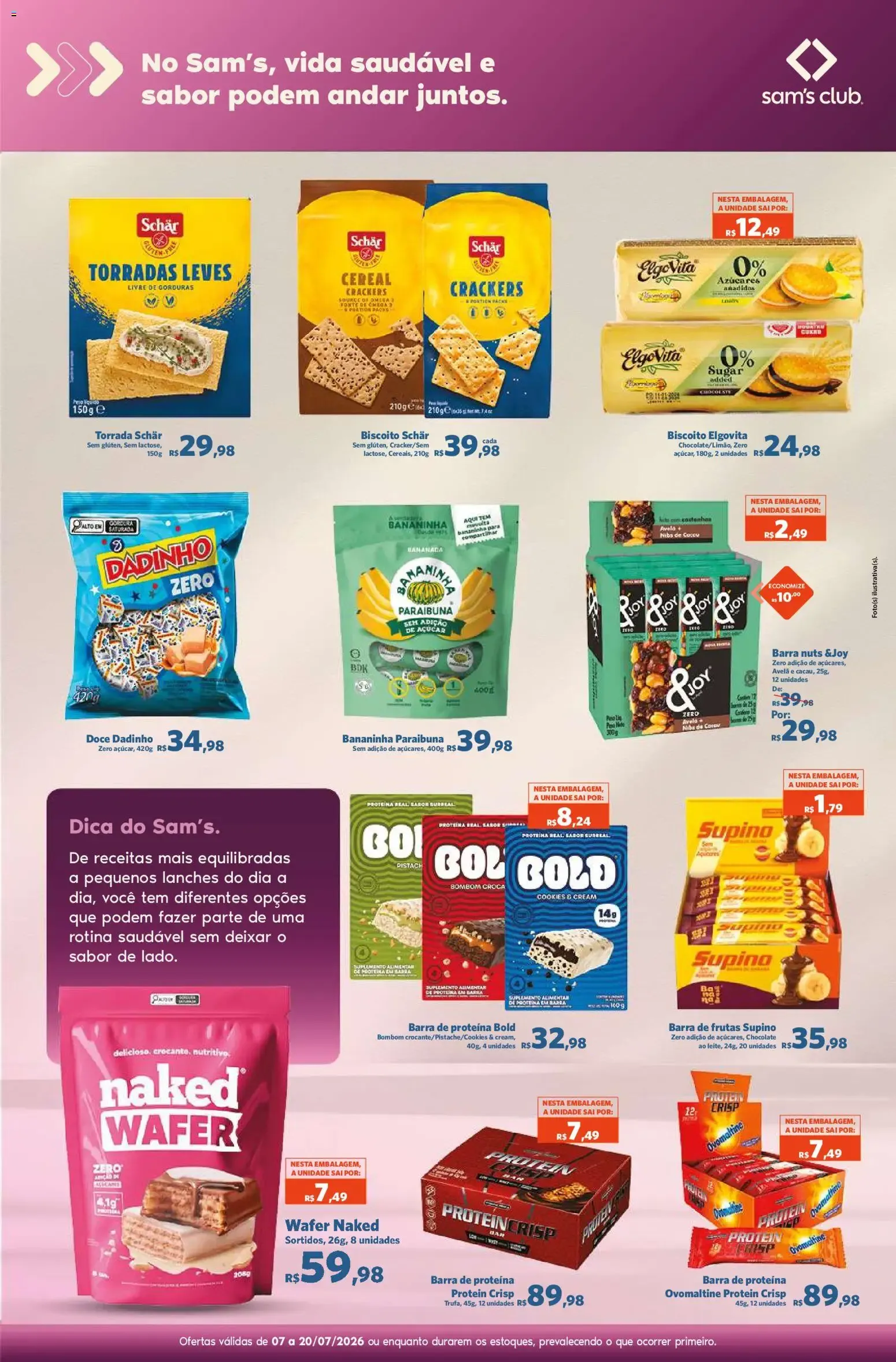 Encarte de Sam's Club ofertas Mundo das Delícias de 07/07/2026 | Promoções Online 7 de julho até 20 de julho 2026 - Pagina 6