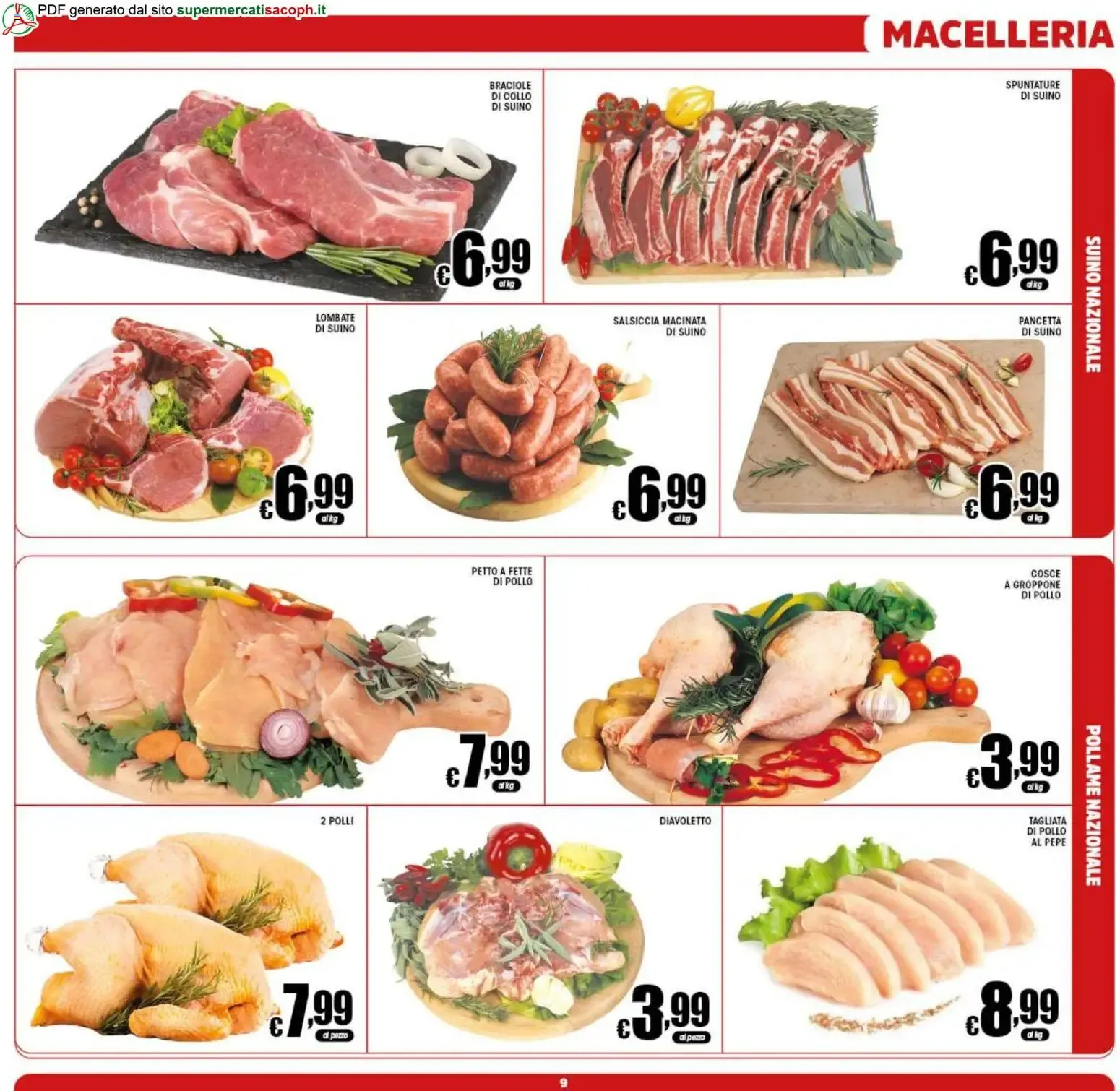 Sacoph volantino dal 19/06/2026 - online Offerte da 19 giugno a 30 giugno di 2026 - Pagina del volantino 9