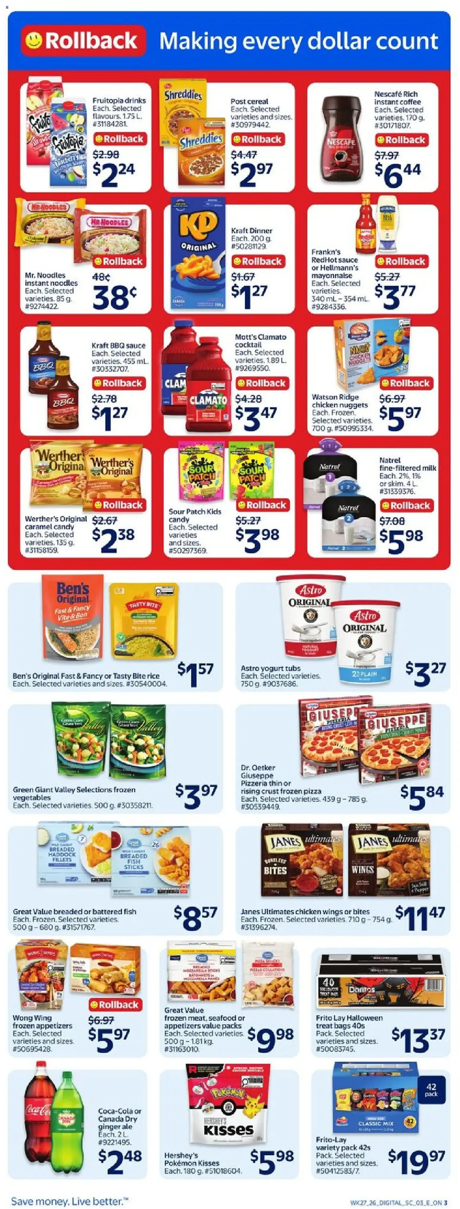 Walmart BBQ and Low Prices from July 23 to August 5 2026 - flyer page 6