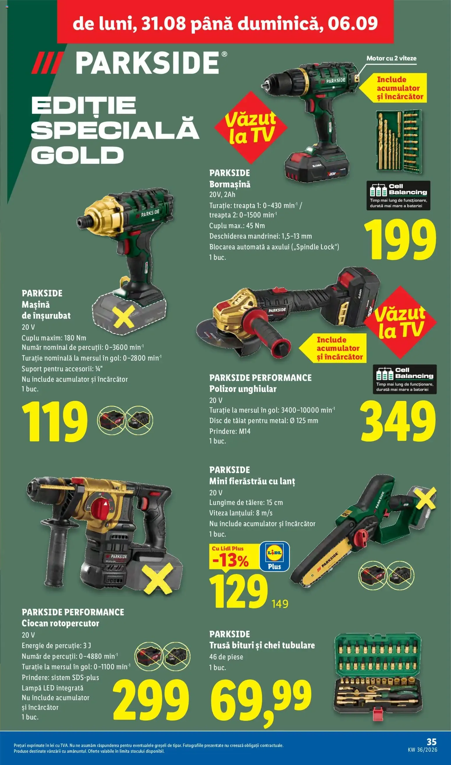 Catalog Catalog LIDL 31.08.2026 - Oferta și Revista online de la 31 august până la 6 septembrie 2026 - Revista Pagina 35