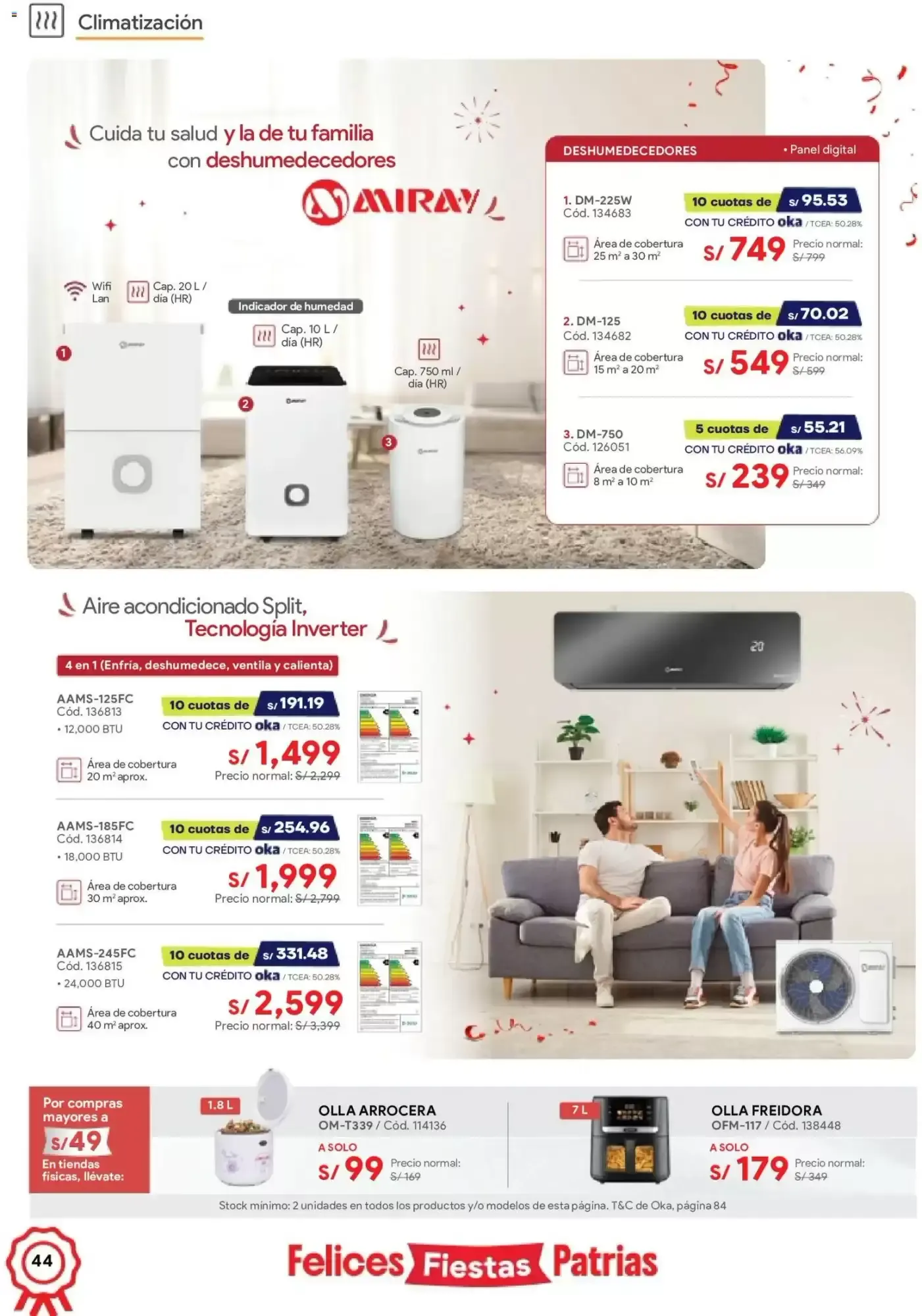 Catalogo de Catálogo Hiraoka 11 de julio al 31 de julio 2026 - Pag 44