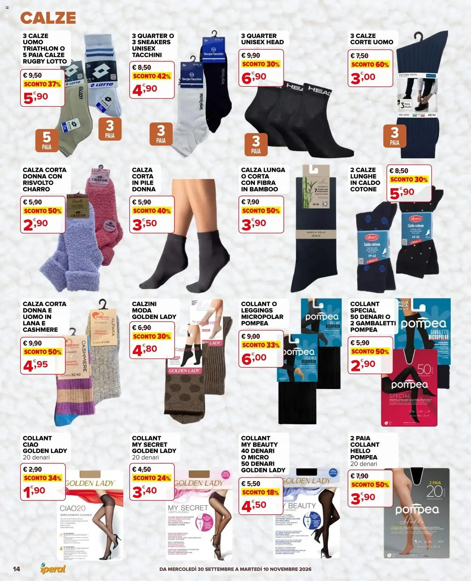 Nuovo Iperal volantino Dolce autunno dal 30/09/2026 > offerte anteprima 🛍️ da 30 settembre a 10 novembre di 2026 - Pagina del volantino 14