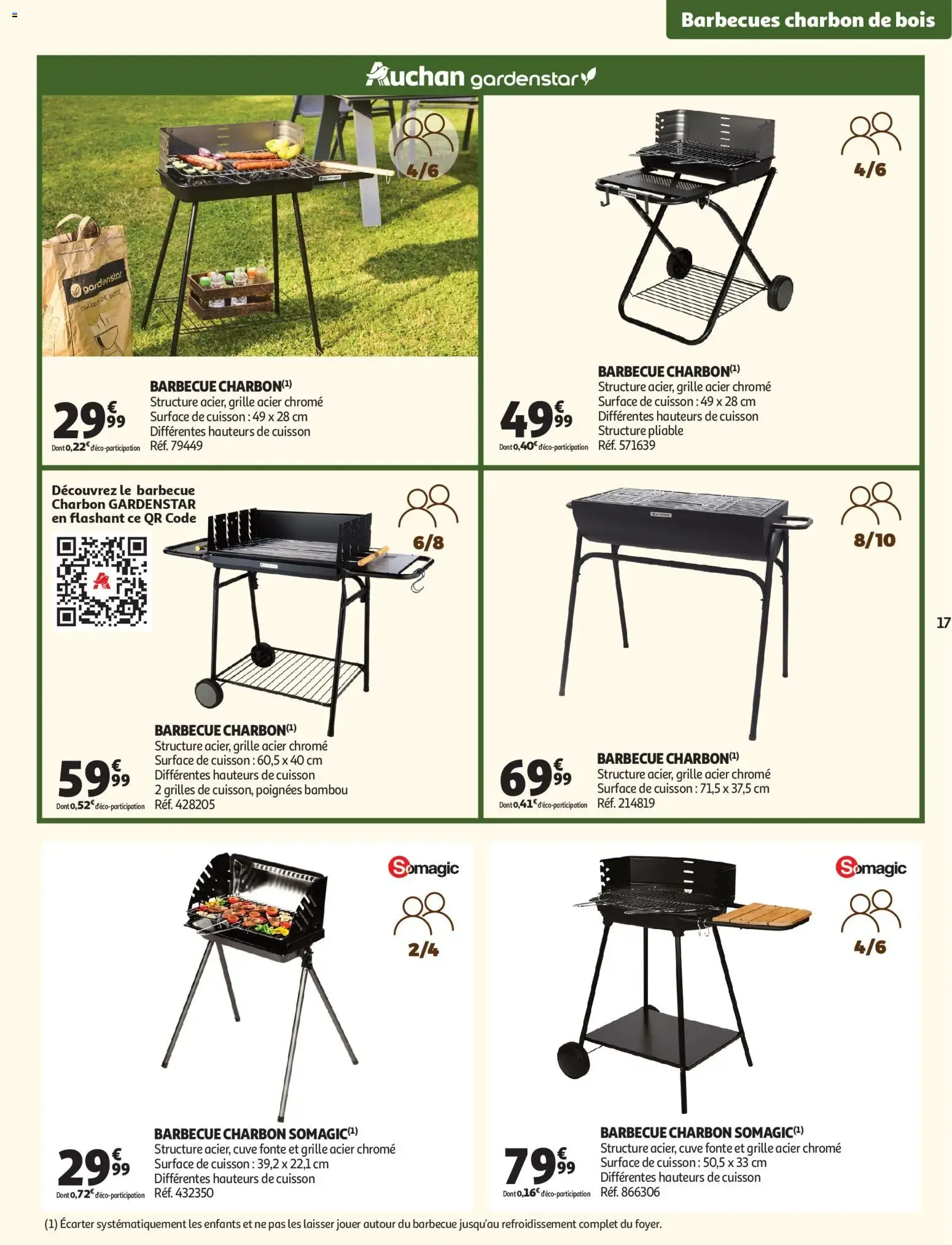Auchan - Jardinage, meubles jardin à partir du 03/03/2026 - promo en ligne du 3 mars au 14 juin 2026 - Catalogue page 17