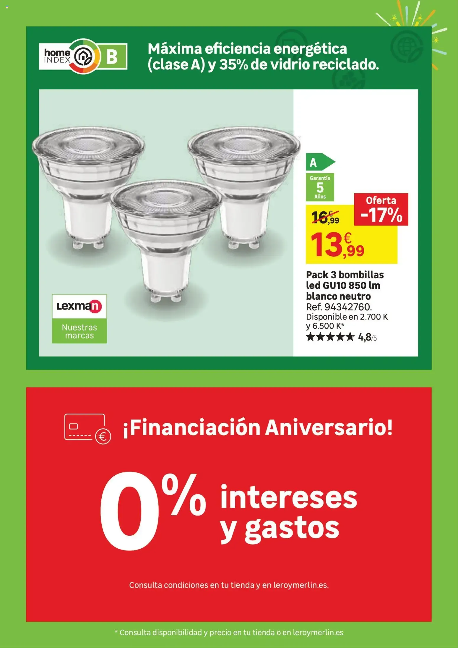 Catálogo de Leroy Merlin Aniversario 23 de junio al 20 de julio 2026 - Página 116