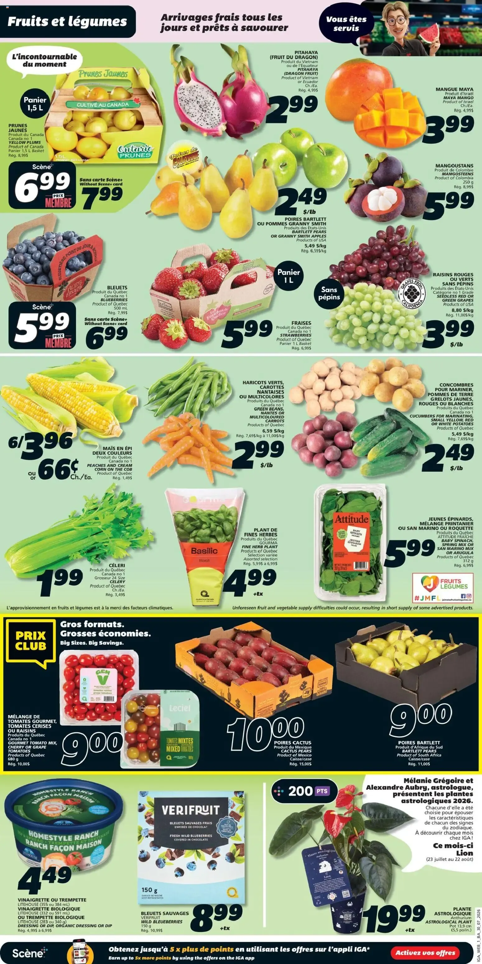 IGA Coop: Prix Vérifiés from July 30 to August 5 2026 - flyer page 3