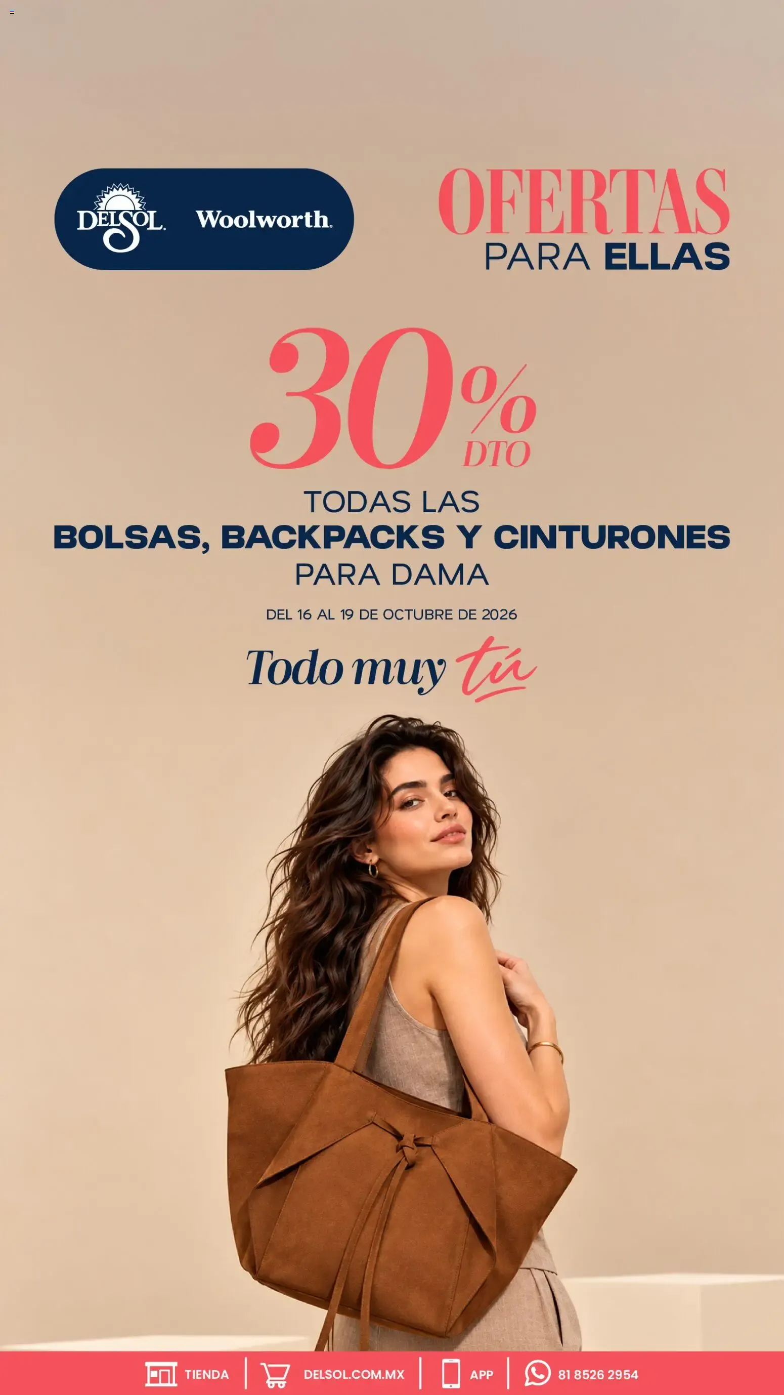 Catálogo de Del Sol y Woolworth catálogo Ofertas Para Ellas - Todo Muy Tú (16/10/2026 - 19/10/2026) - catálogo en línea 16 de octubre al 19 de octubre 2026 - Pagina 8
