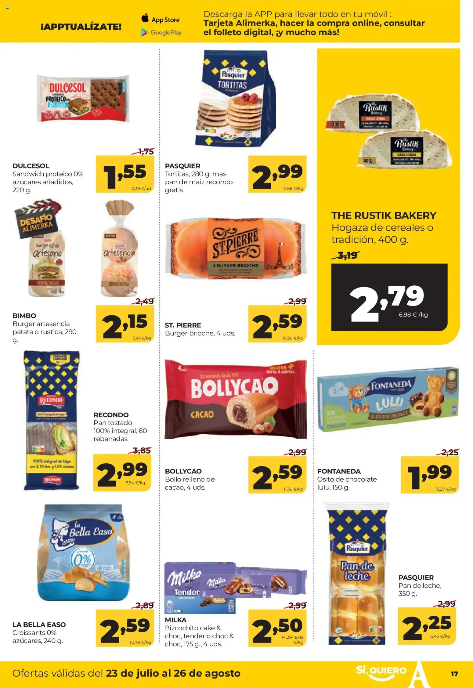 Catálogo de Alimerka folleto Asturias del 23/07/2026 | Catálogo 23 de julio al 26 de agosto 2026 - Página 17