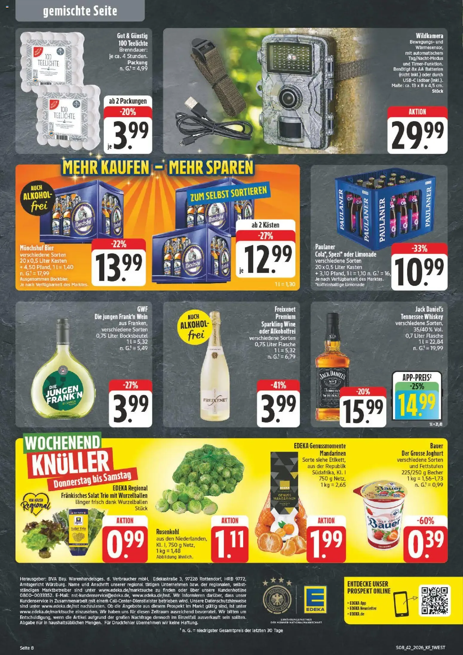 nah & gut Prospekt (ab 12.10.2026) zum Blättern von 12. Oktober bis 17. Oktober 2026 - Prospekt seite 8