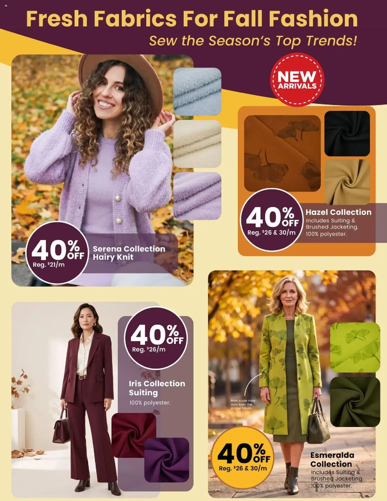 BACK TO Sewing SAVINGS from September 1 to September 30 2026 - flyer page 4