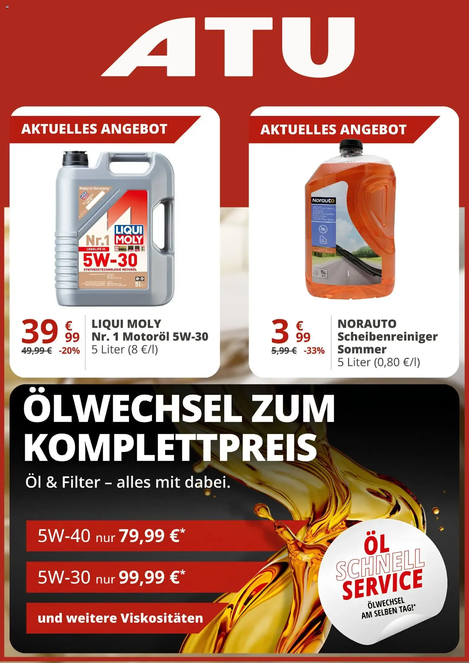 ATU Prospekt vom 01.08.2026 – Angebote online von 1. August bis 31. August 2026 - Prospekt seite 2