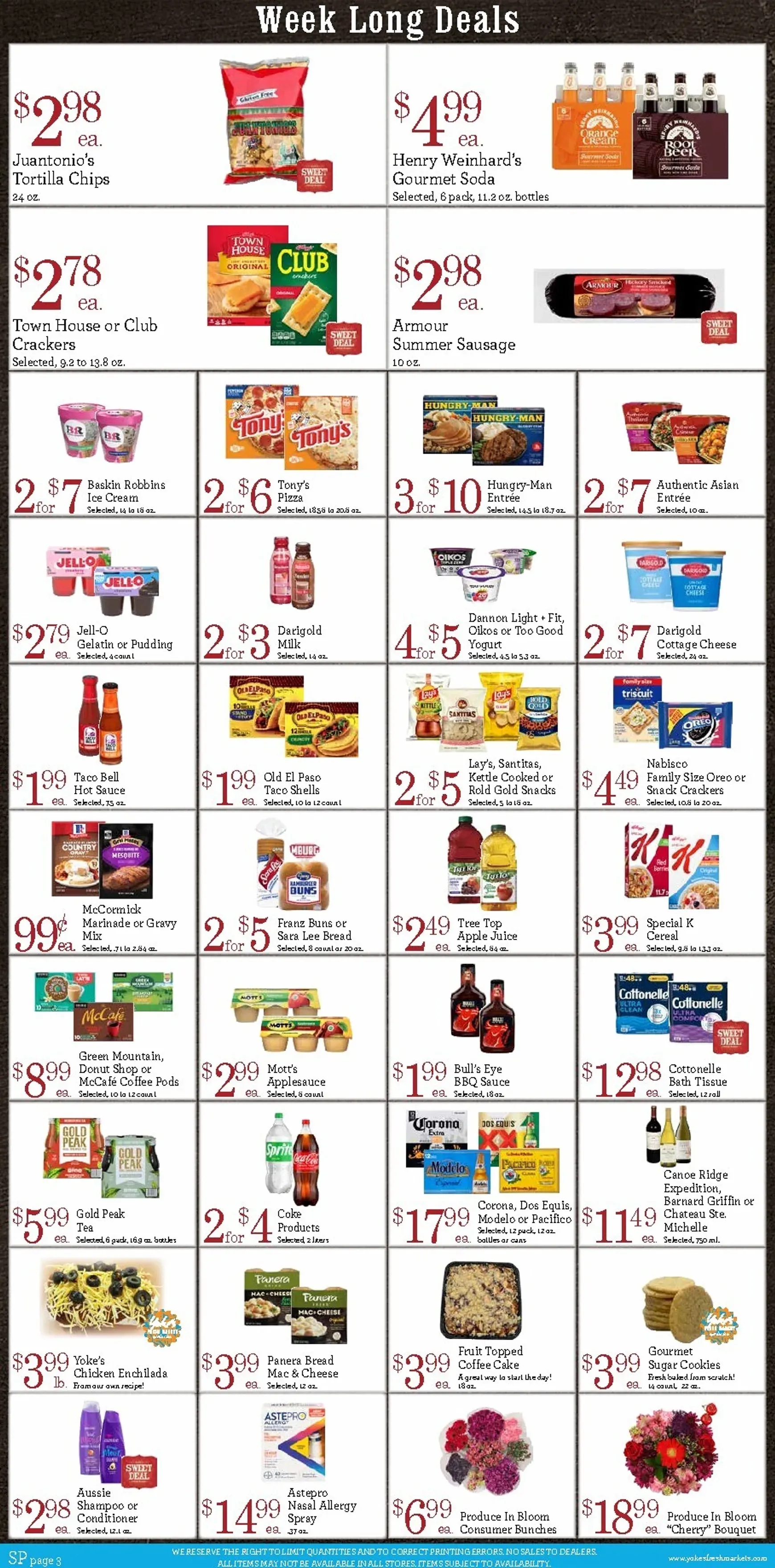 Weekly ad Yoke's Fresh Market - Ice Cream Social & Fresh Weekend Sale from July 8 to July 14 2026 - Page 3