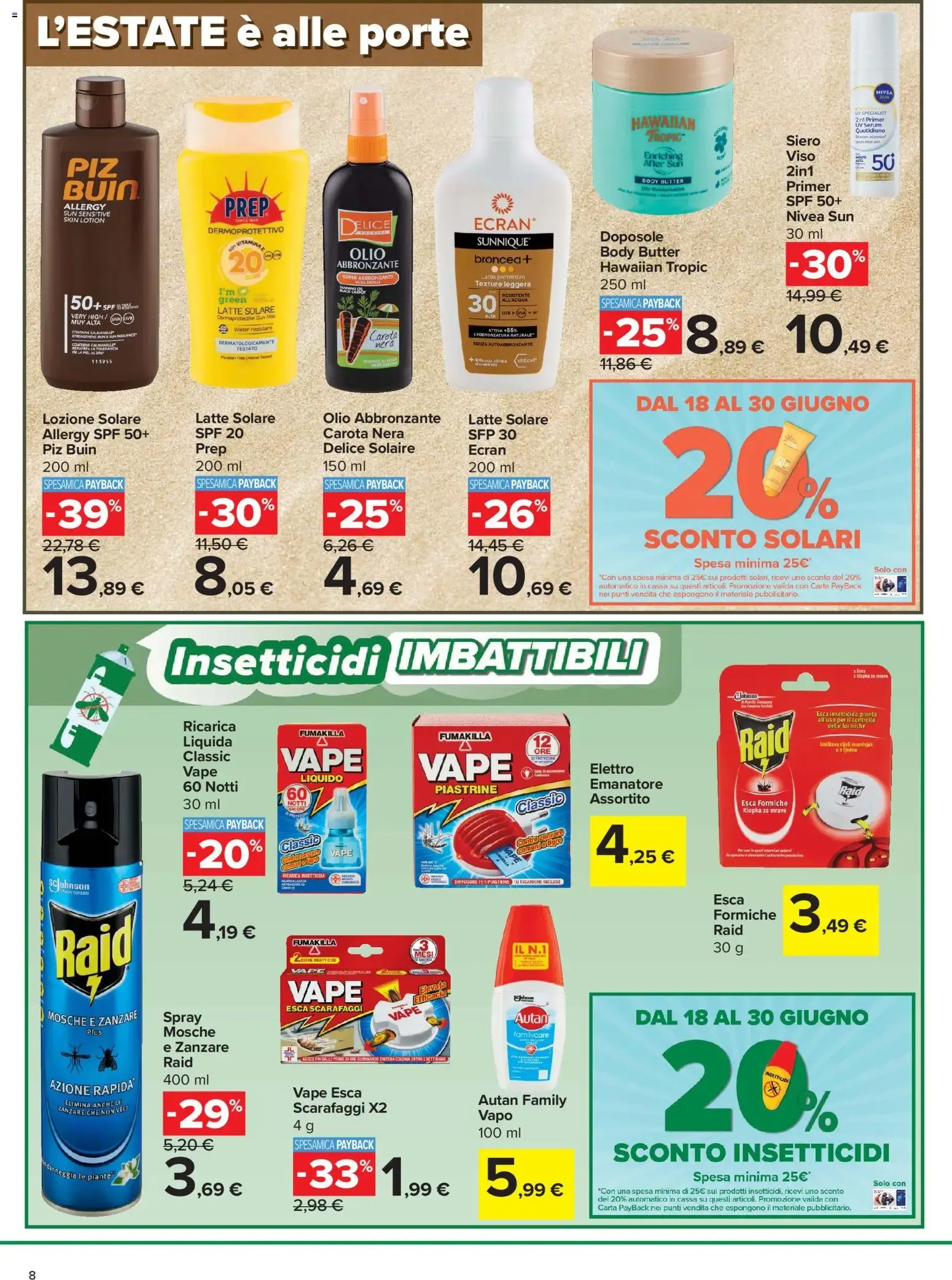 Carrefour Express: Prezzi Imbattibili da 18 giugno a 30 giugno di 2026 - Pagina del volantino 8