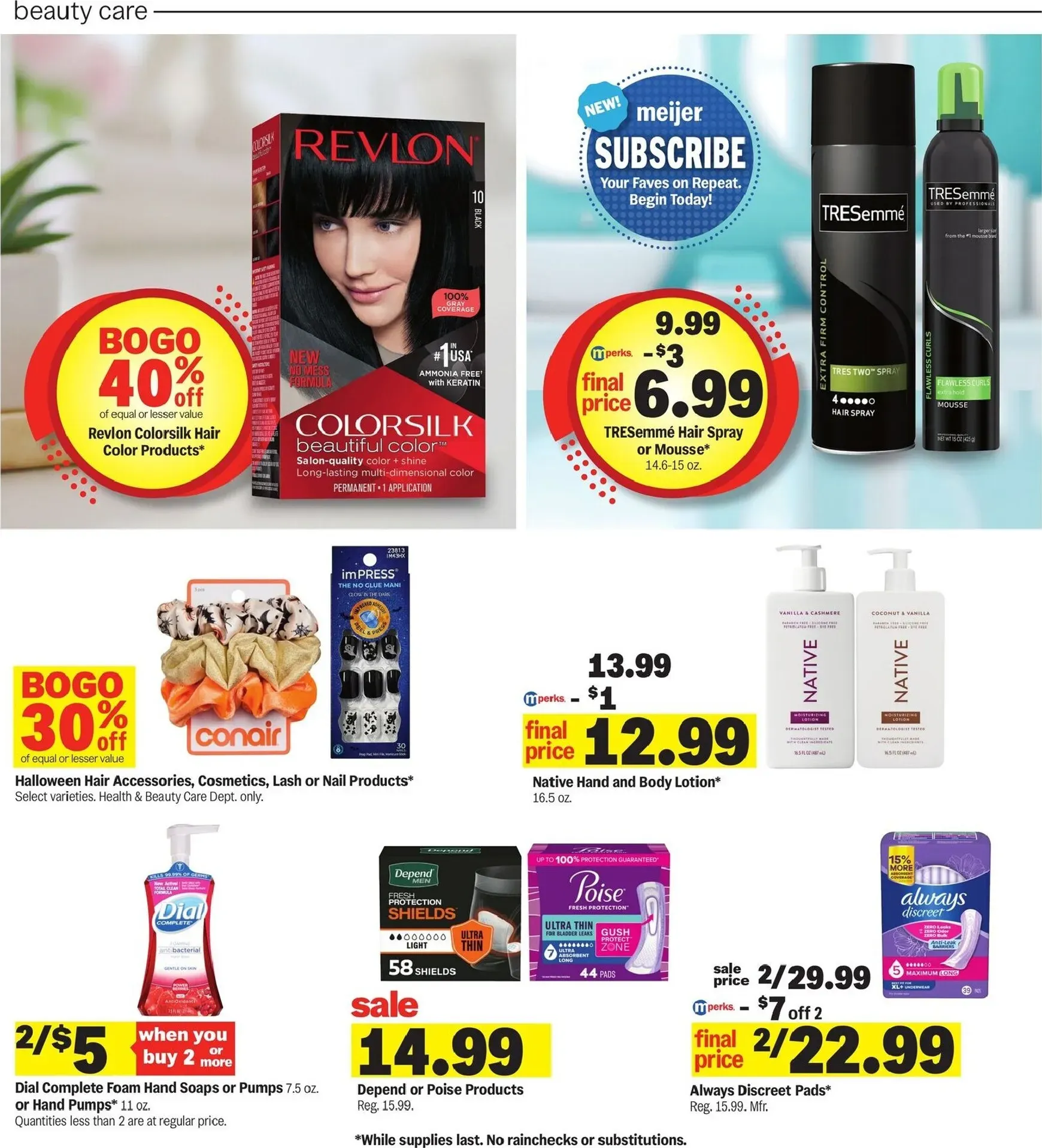 Weekly ad Meijer: Good Life Quality, Real Low Prices from September 23 to September 29 2026 - Page 29
