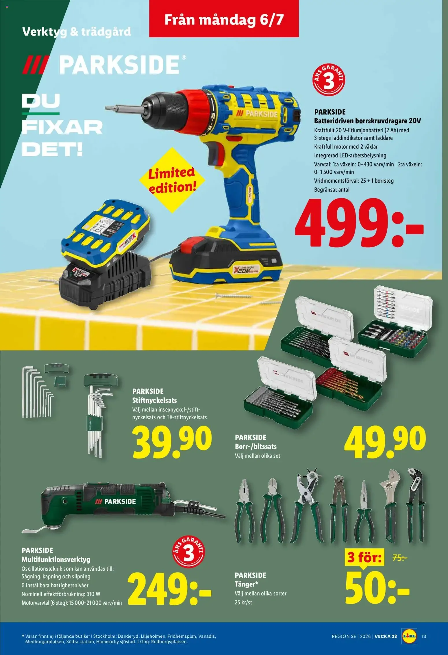 Lidl erbjudanden från 06/07/2026 - 12/07/2026 > Reklamblad nuvarande rabatter från 6 juli till 12 juli 2026 - Reklamblad sidor 15