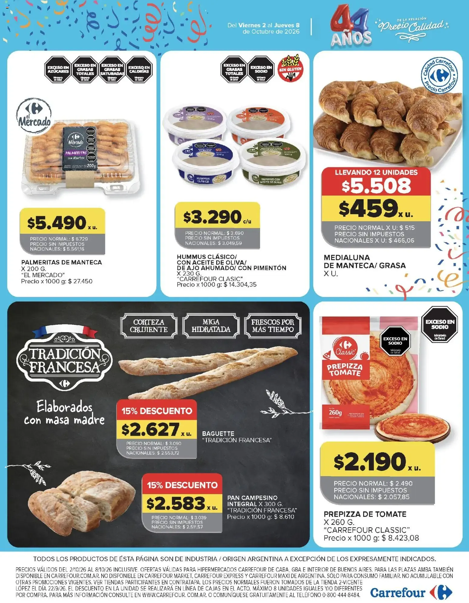 Ofertas de Carrefour - 1.ª semana de festejos y Súper Precios 2 de octubre al 8 de octubre 2026 - Página 14 del catálogo