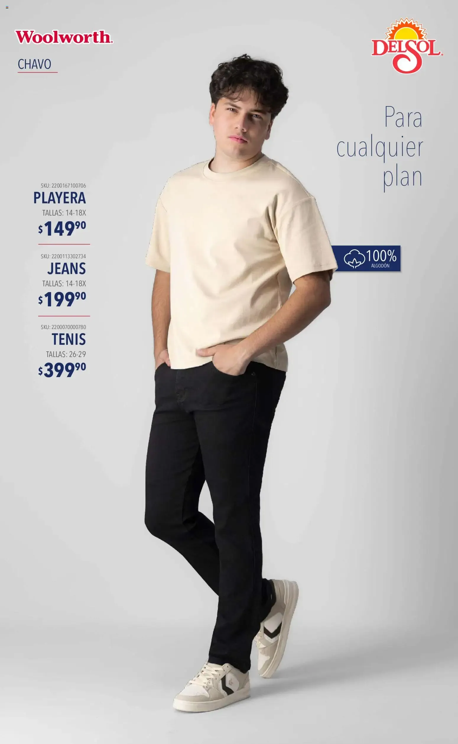 Catálogo de Del Sol y Woolworth catálogo Moda Esenciales (10/09/2026 - 20/09/2026) - catálogo en línea 10 de septiembre al 20 de septiembre 2026 - Pagina 14