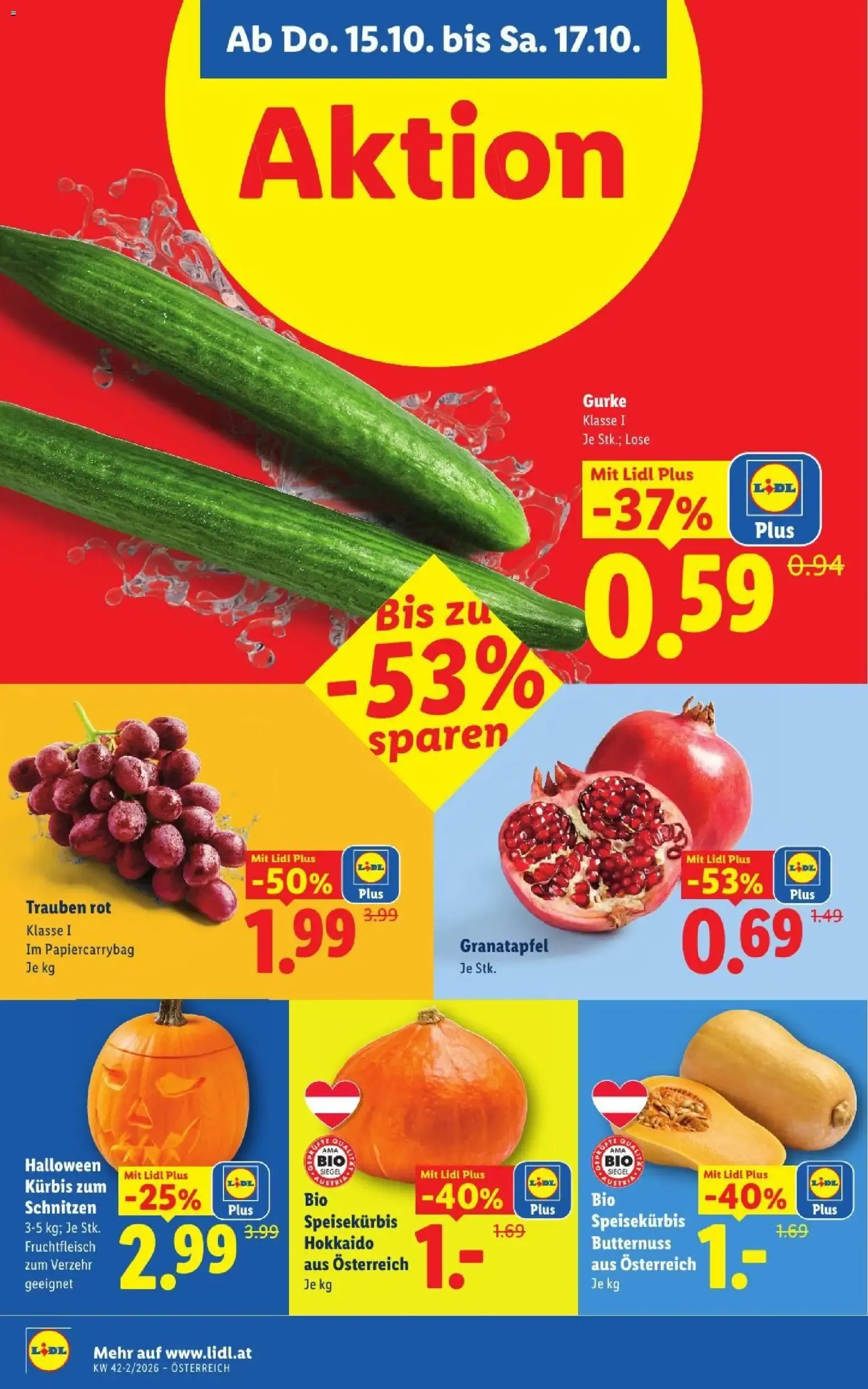 Lidl Flugblatt ab 15.10.2026 - Angebote ab donnerstag von 15. Oktober bis 17. Oktober 2026 - Flugblätt seite 4