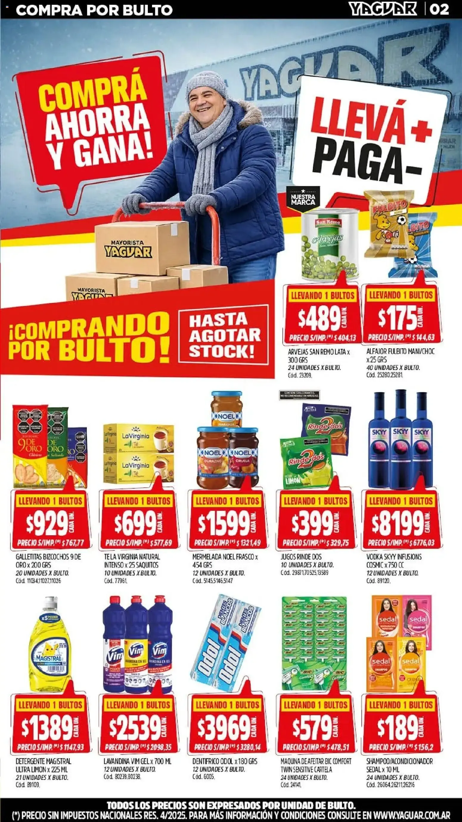 Ofertas de Mayorista Yaguar - Precios Bajo Cero 20 de julio al 25 de julio 2026 - Página 2 del catálogo