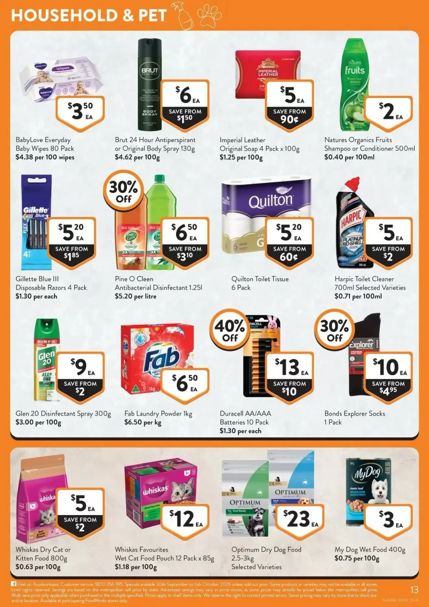 Foodworks Local - Catalogue valid from 30 September to 6 October 2026 - page 13
