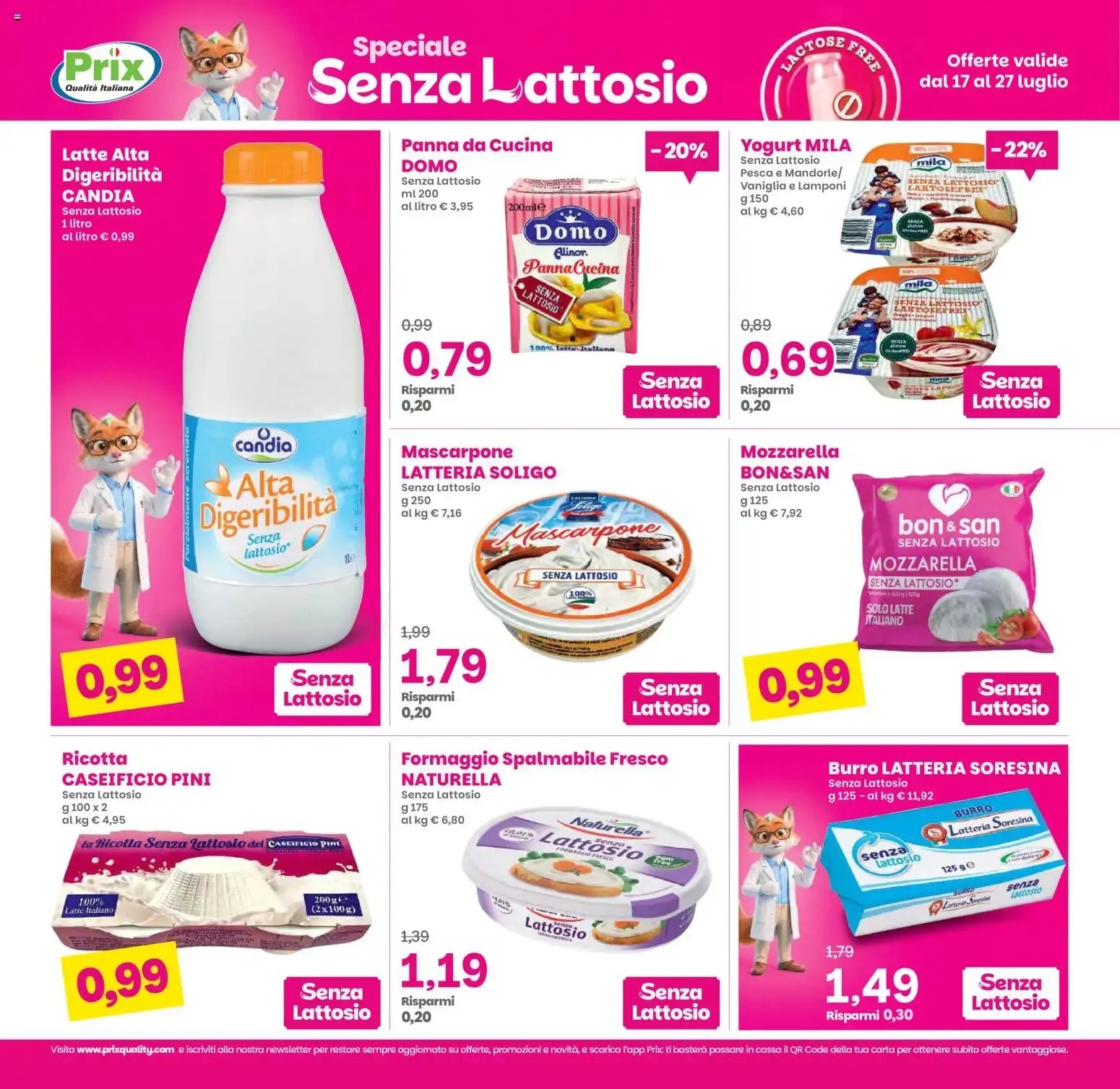 Volantino Prix: Tanti prodotti a 0,99€ y descuentos da 17 luglio a 27 luglio di 2026 - Pagina del volantino 13