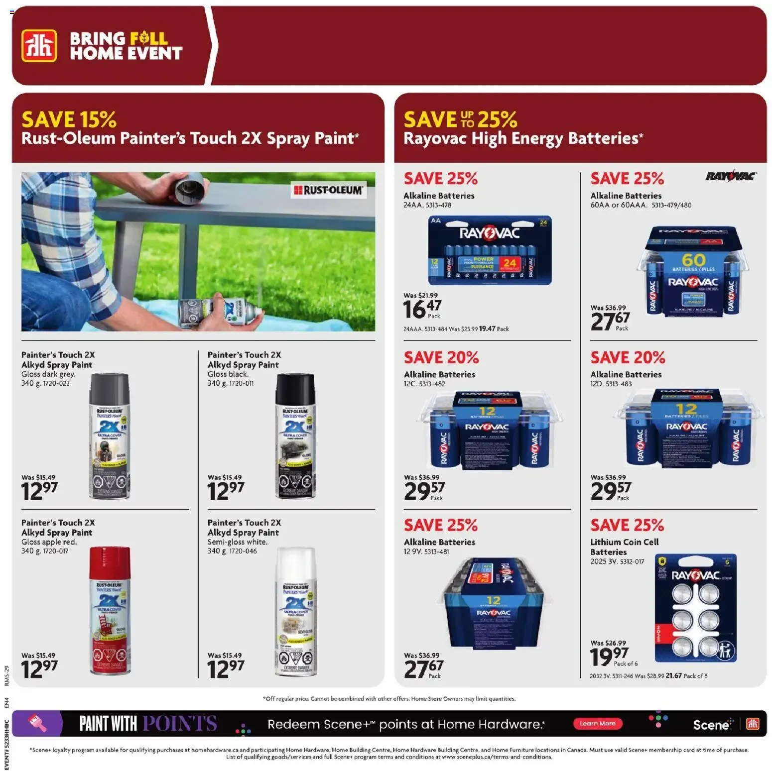 Home Hardware weekly flyer / circulaire from Aug 13, 2026 > weekly specials & deals from August 13 to August 26 2026 - flyer page 10