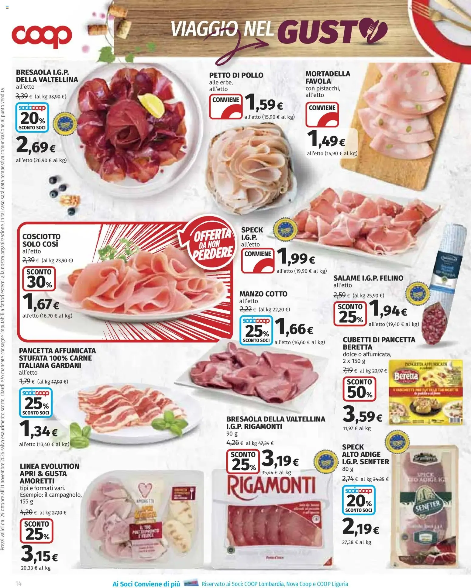 OFFERTE TOP Coop Superstore da 29 ottobre a 11 novembre di 2026 - Pagina del volantino 14