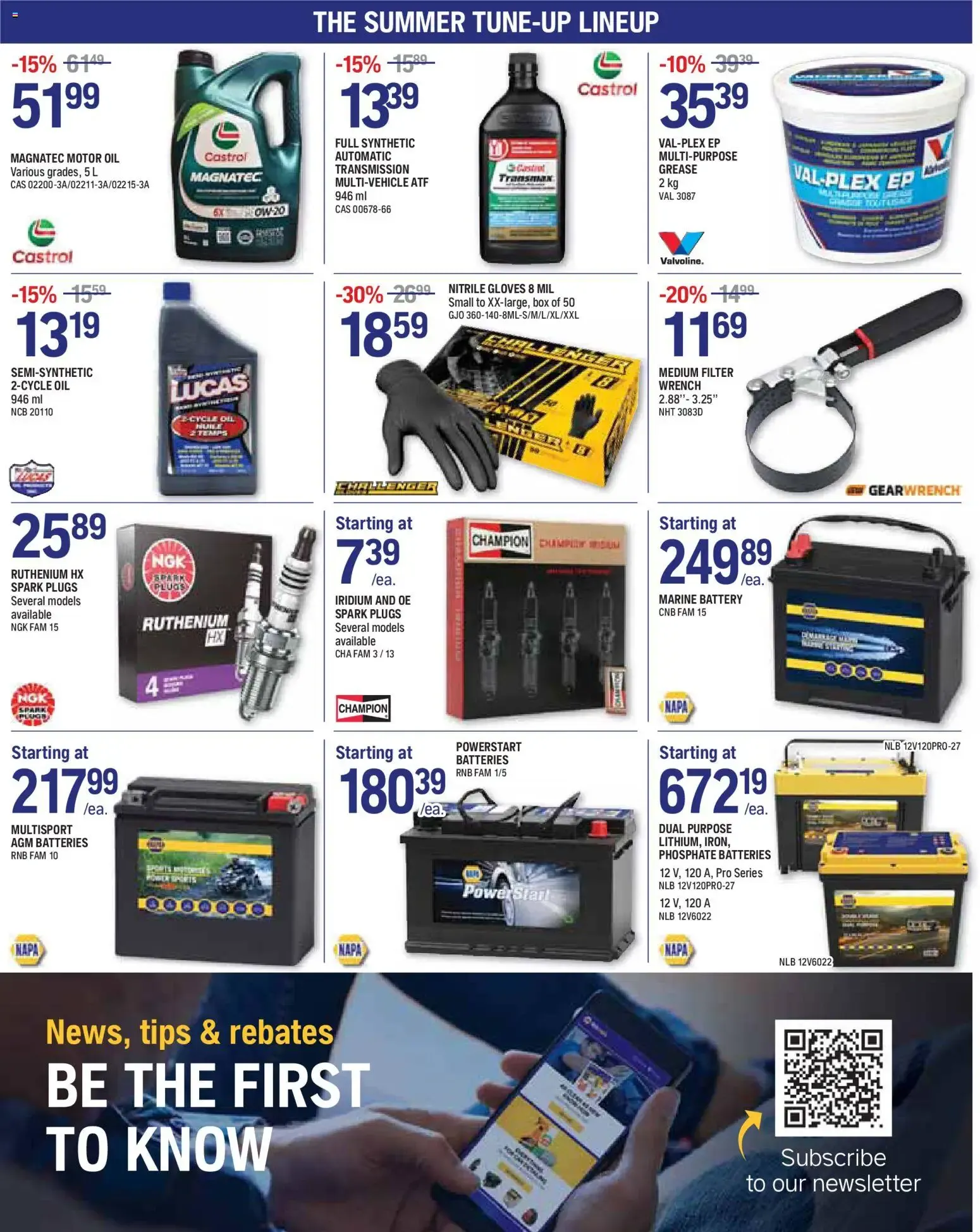 NAPA Auto Parts weekly flyer from Jul 1, 2026 > weekly specials & deals from July 1 to July 31 2026 - flyer page 3