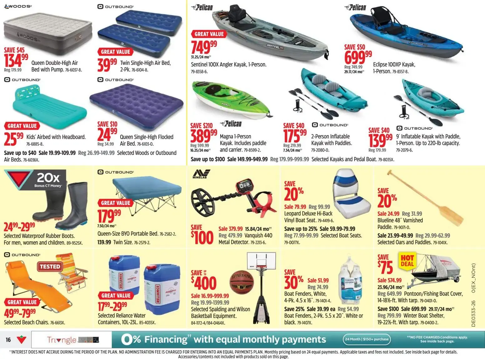 Canadian Tire - Canada's Store - Deals on Essentials from August 13 to August 20 2026 - flyer page 16