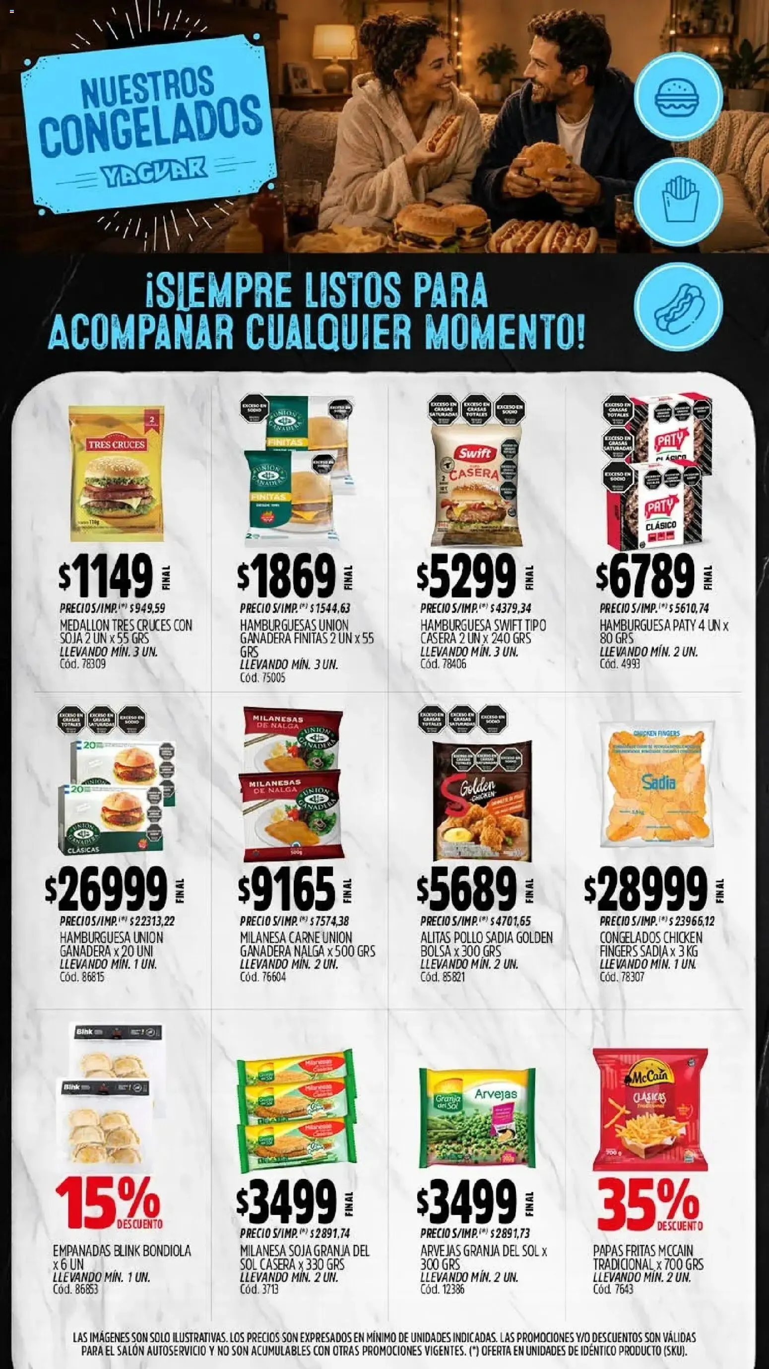 Ofertas de Mayorista Yaguar - Ofertas Salvajes Parque Chacabuco 3 de agosto al 9 de agosto 2026 - Página 11 del catálogo