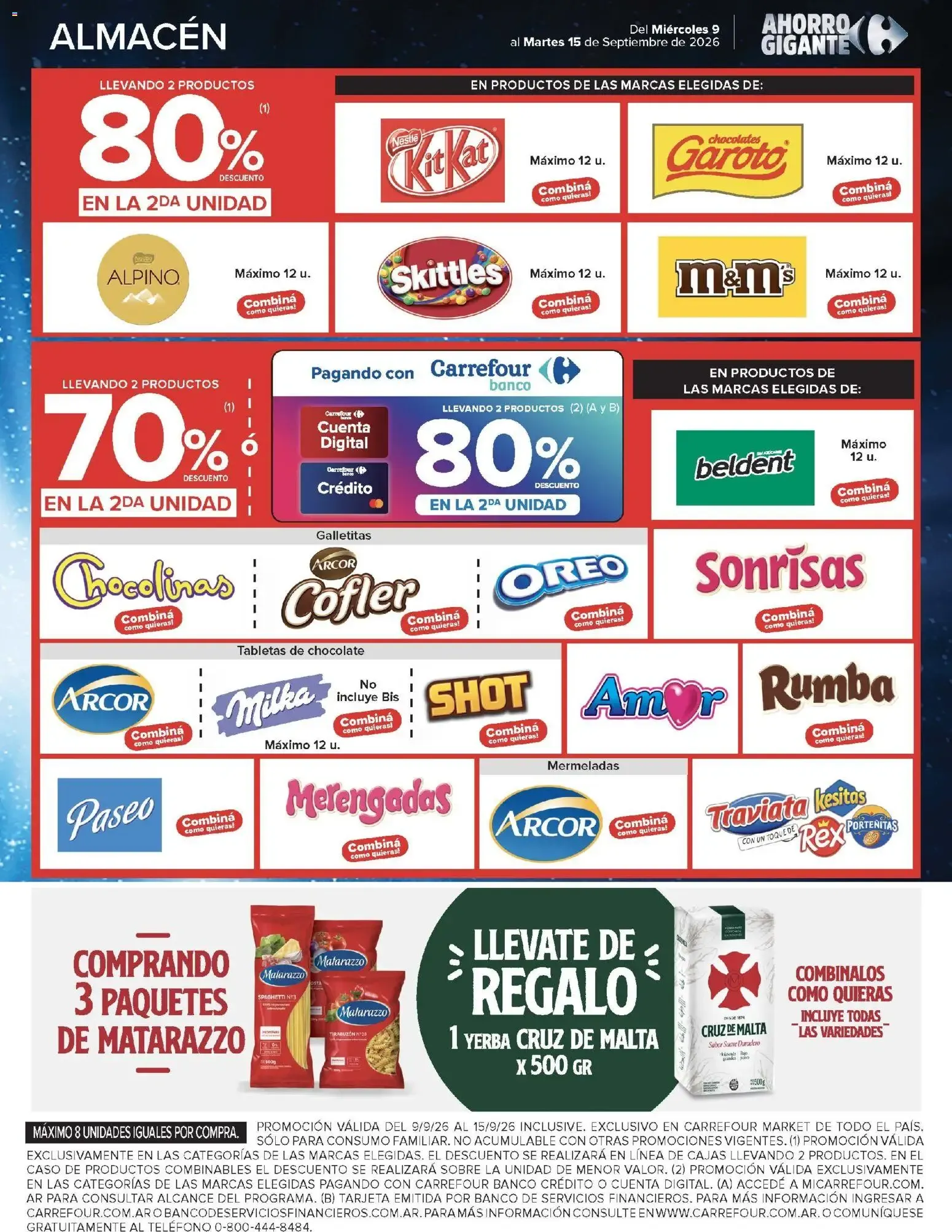 Ofertas de Carrefour Market catálogo del 09/09/2026 - 15/09/2026 9 de septiembre al 15 de septiembre 2026 - Página 7 del catálogo