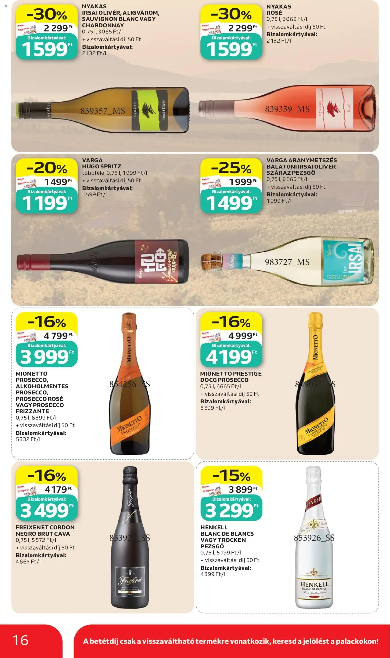 Katalógus Auchan Szúrkolj velünk - 2026.06.11. -tól/töl > akció, lapozható szórólap 🛍️ június 11.-tól június 24.-ig 2026. - Oldal 16
