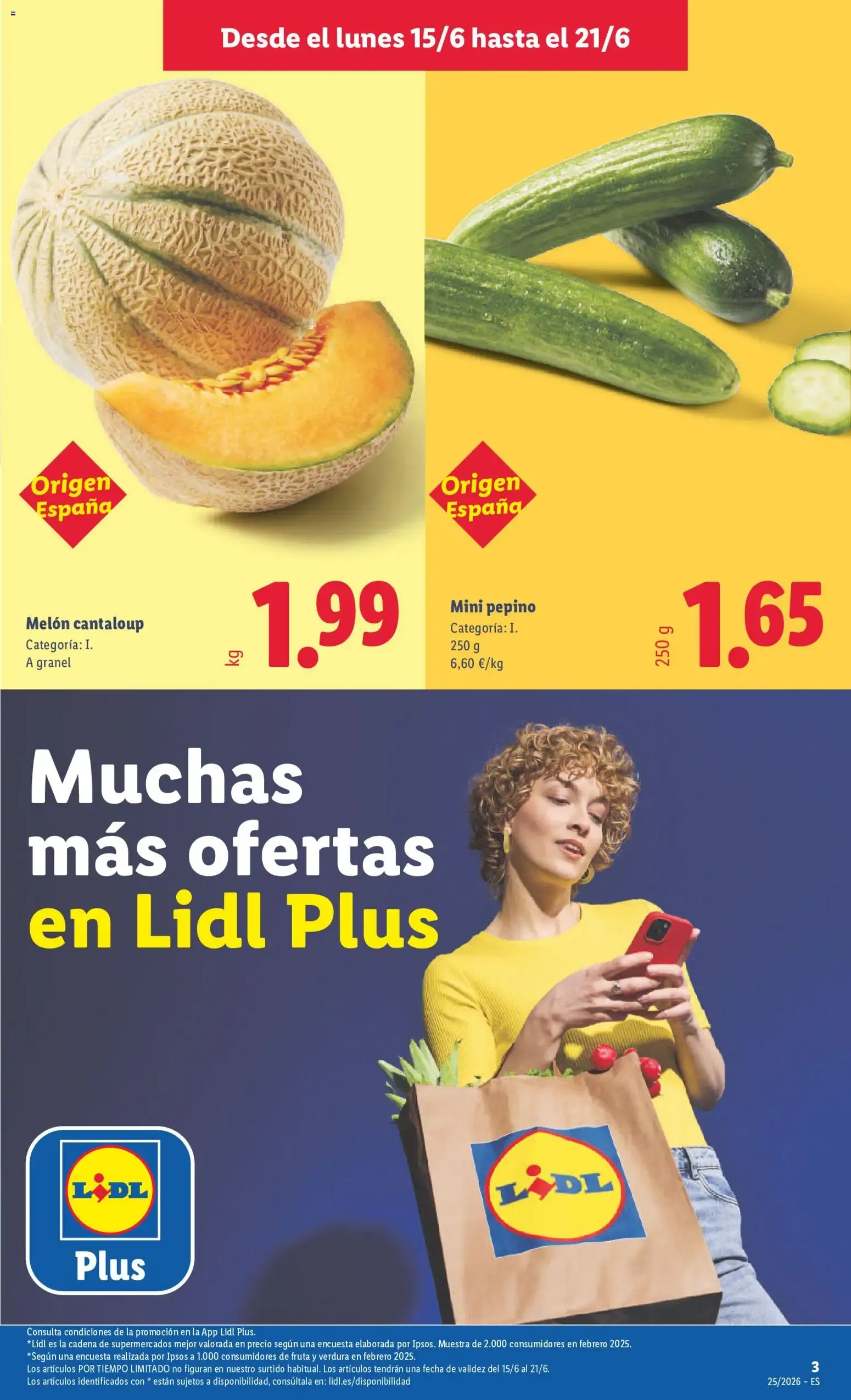Catálogo de Lidl - Tu Nº1 en calidad-precio 15 de junio al 21 de junio 2026 - Página 3