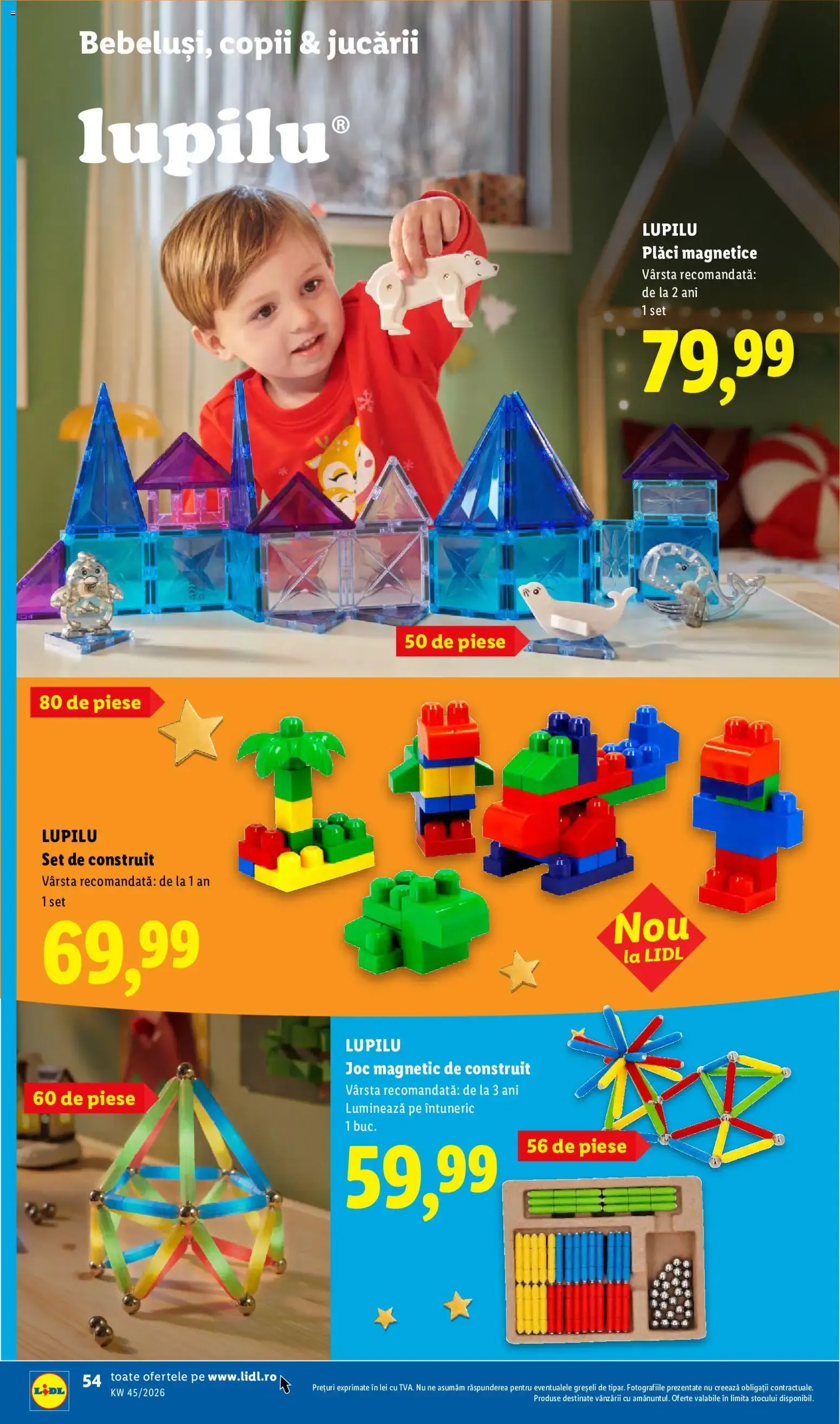 Catalog Catalog Lidl BLACK FRIDAY (02.11.2026) de la 2 noiembrie până la 8 noiembrie 2026 - Revista Pagina 54