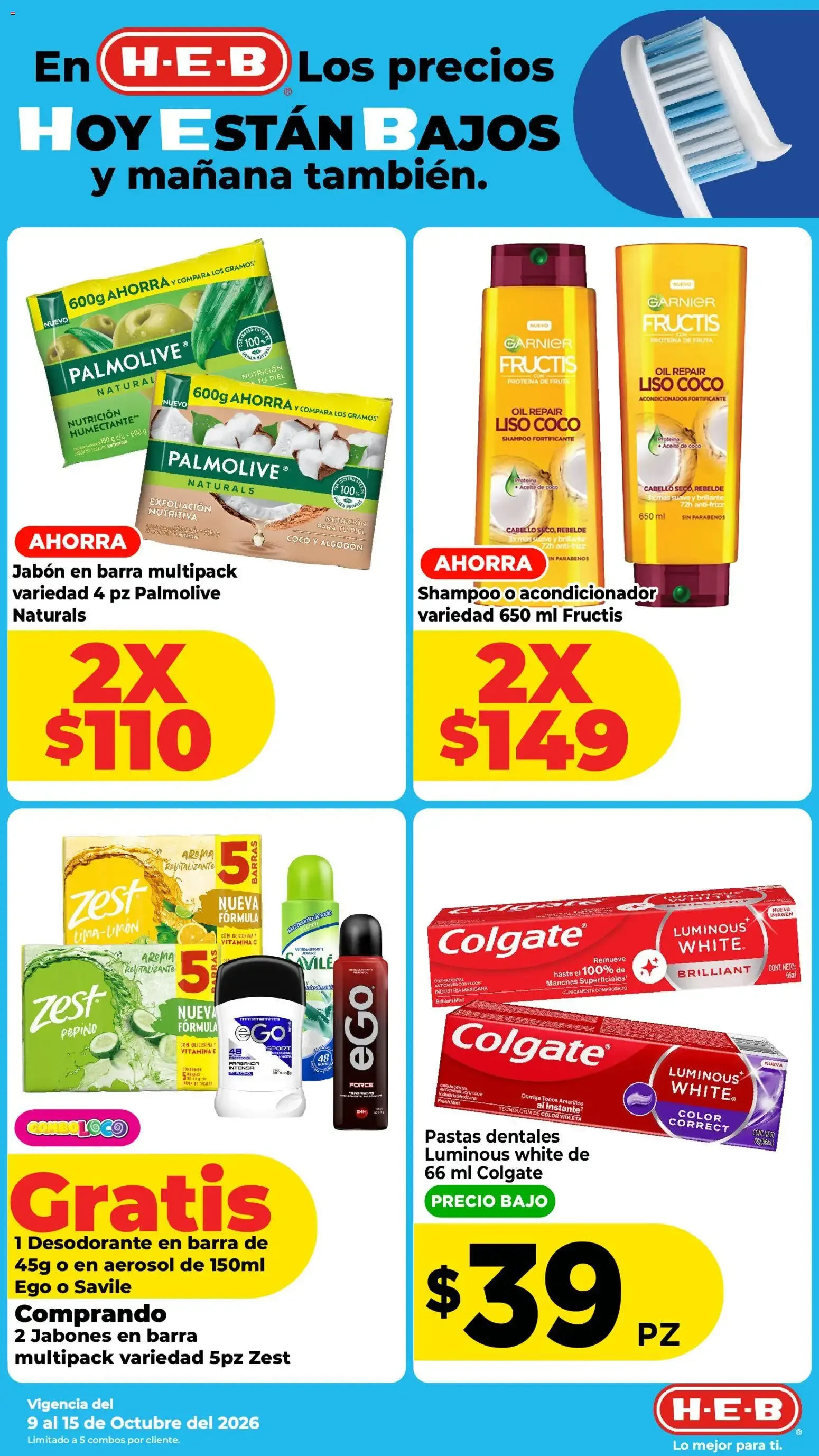 Catálogo de H-E-B: Los precios hoy están bajos y mañana también 9 de octubre al 15 de octubre 2026 - Pagina 6