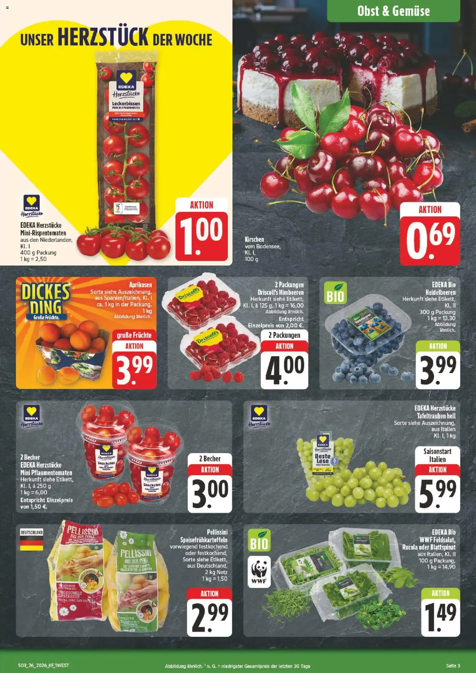 nah & gut Prospekt (ab 22.06.2026) zum Blättern von 22. Juni bis 27. Juni 2026 - Prospekt seite 3