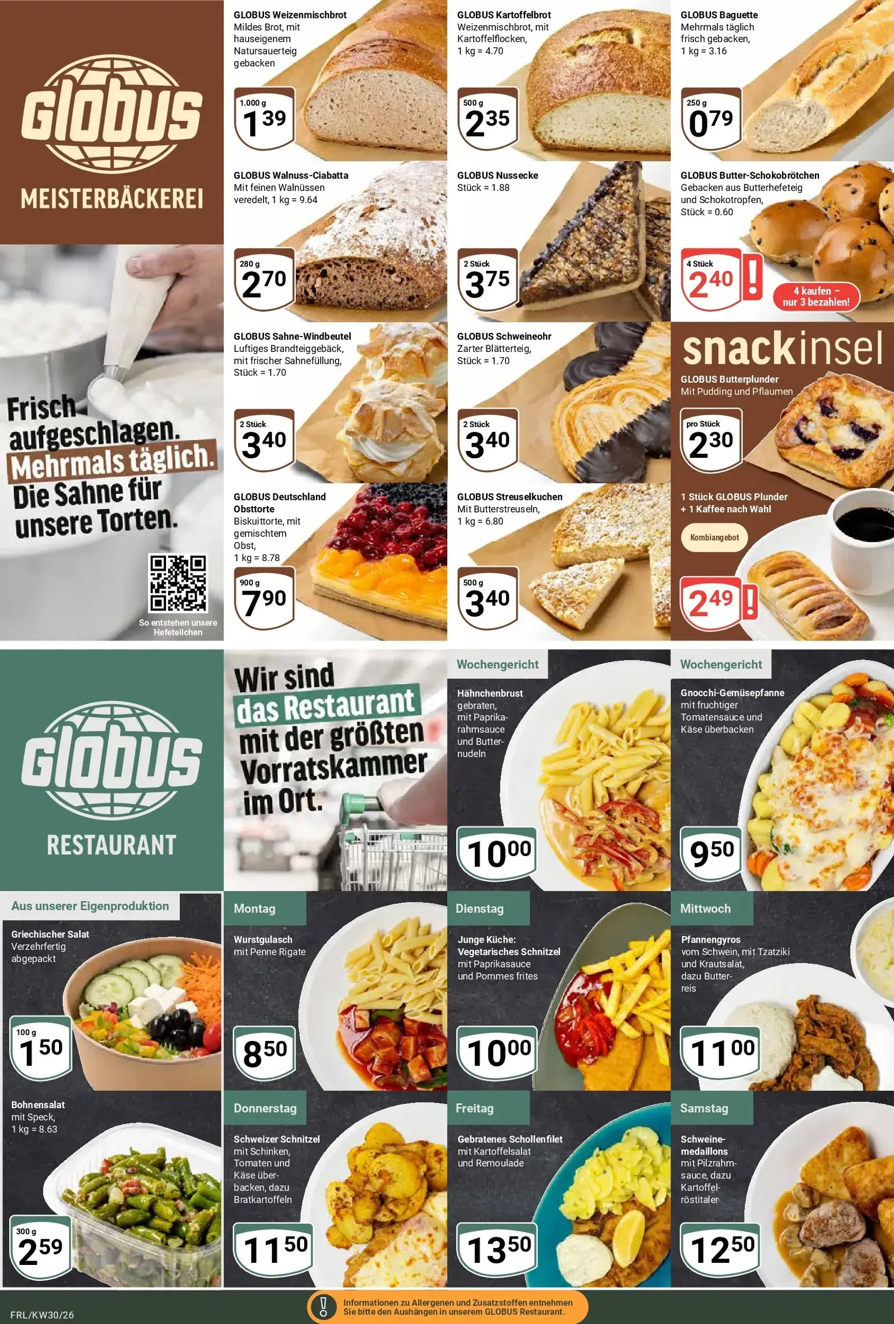 Globus - Globus: Wochenangebote Prospekt – von Montag 20.07.2026 bis Samstag 01.08.2026 von 20. Juli bis 1. August 2026 - Prospekt seite 10